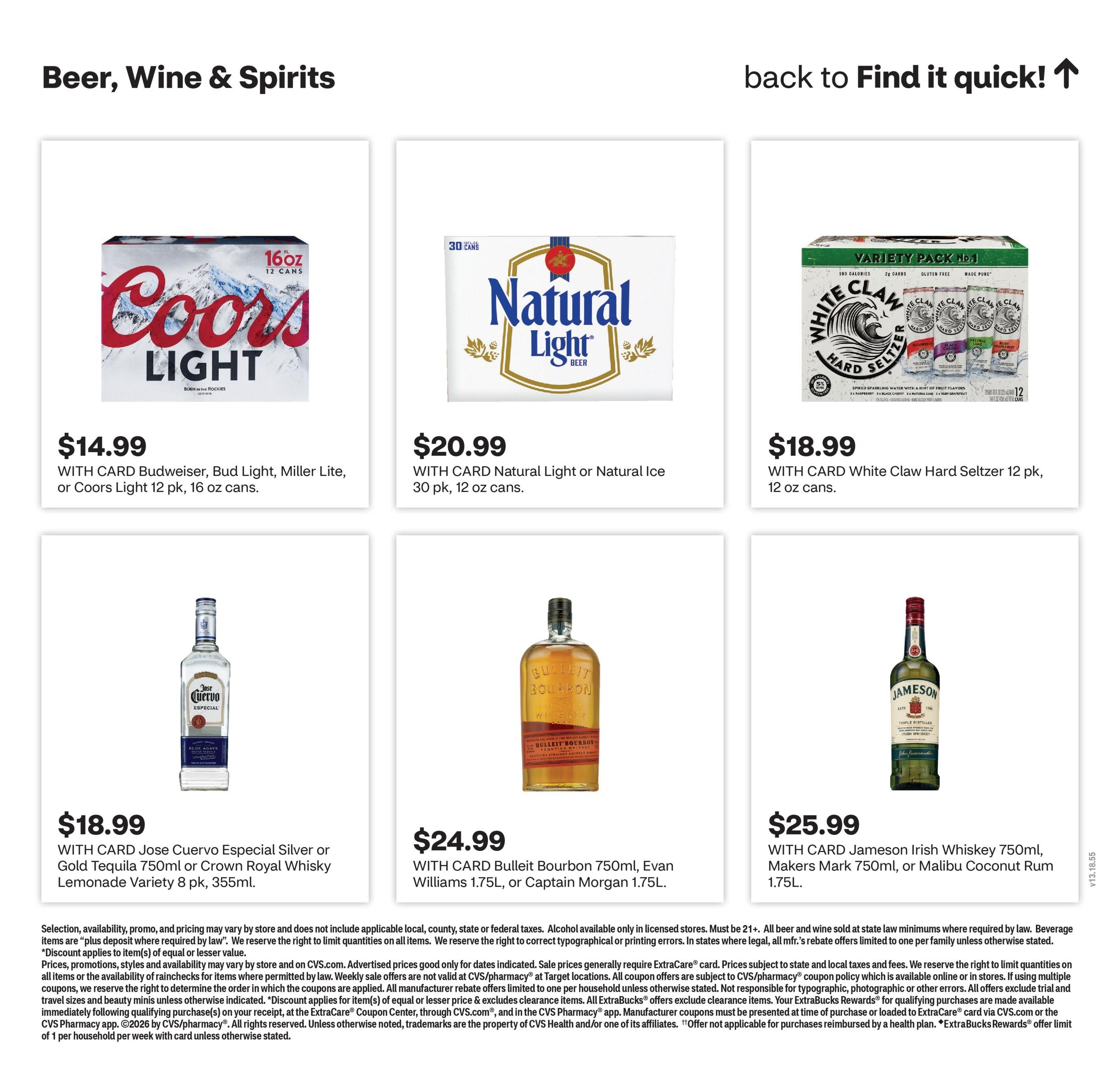 CVS Pharmacy (Spencer Area, IN) Weekly Ad September 13 - 19, 2026
