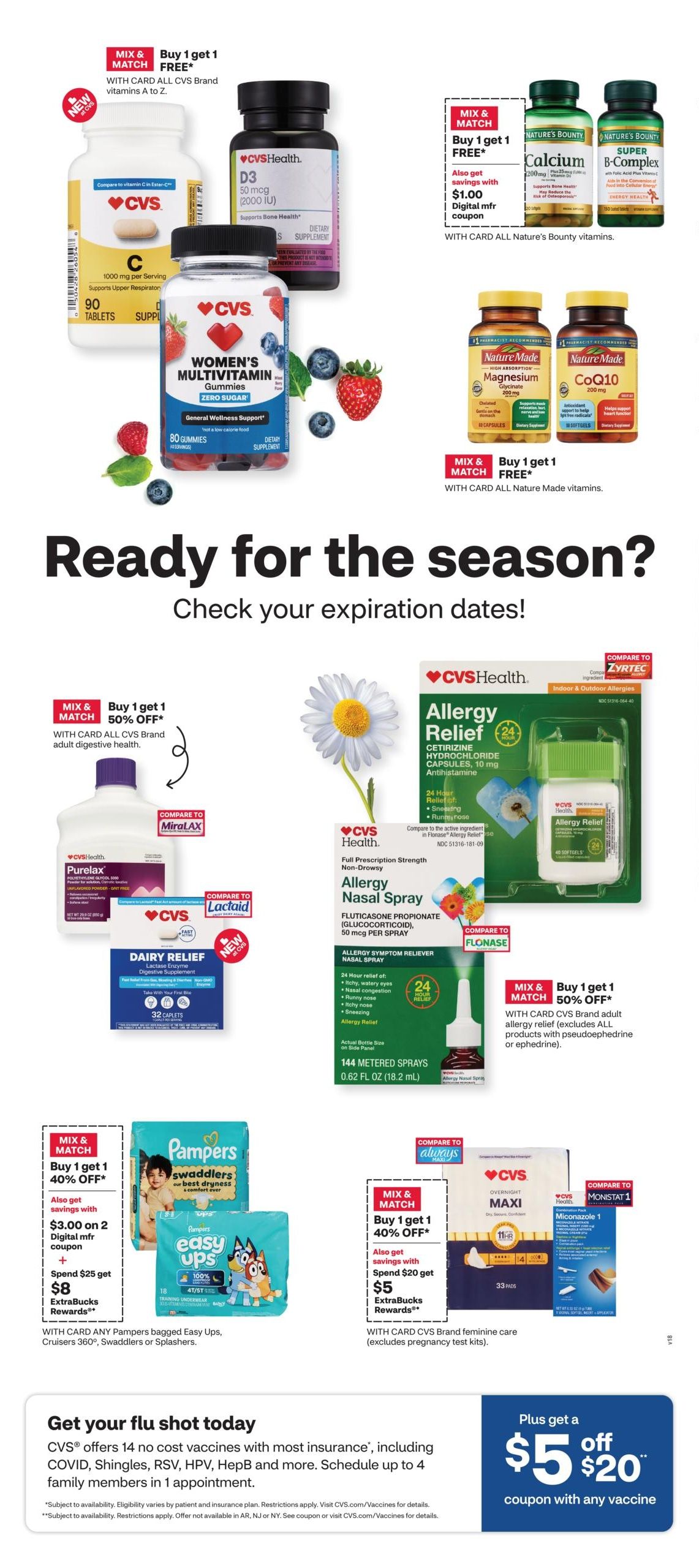 CVS Pharmacy (Spencer Area, IN) Weekly Ad September 13 - 19, 2026
