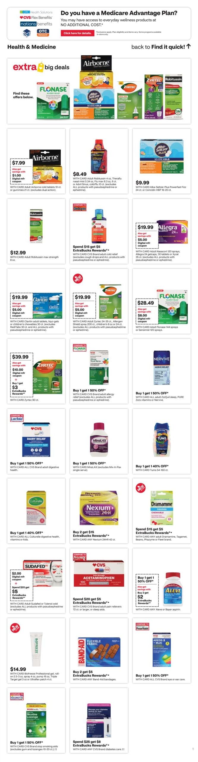 CVS Pharmacy (Spencer Area, IN) Weekly Ad September 13 - 19, 2026