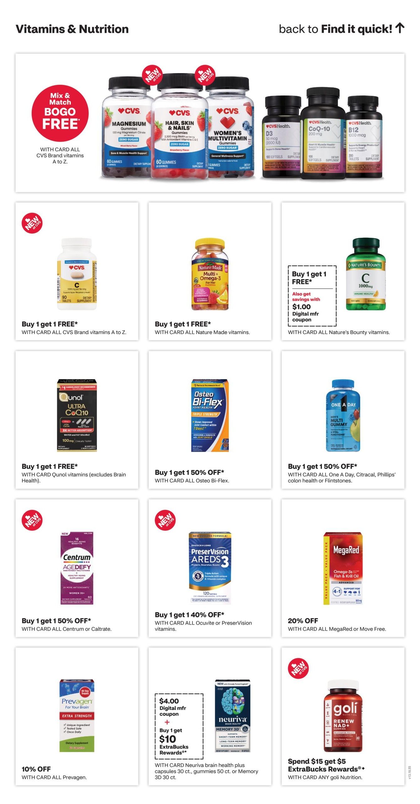 CVS Pharmacy (Spencer Area, IN) Weekly Ad September 13 - 19, 2026