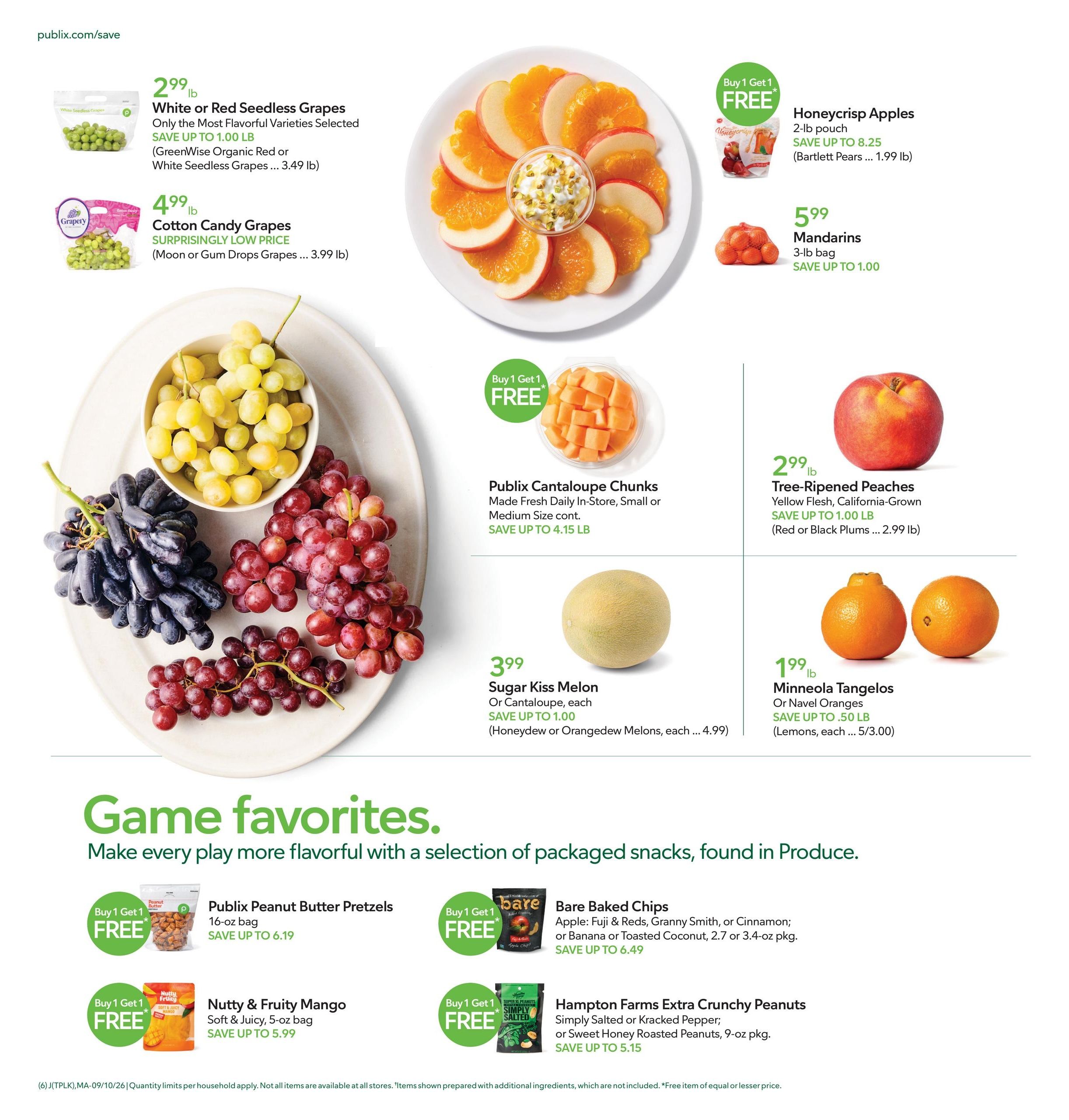 Publix (Saint Augustine Area, FL) Weekly Ad September 10 - 16, 2026