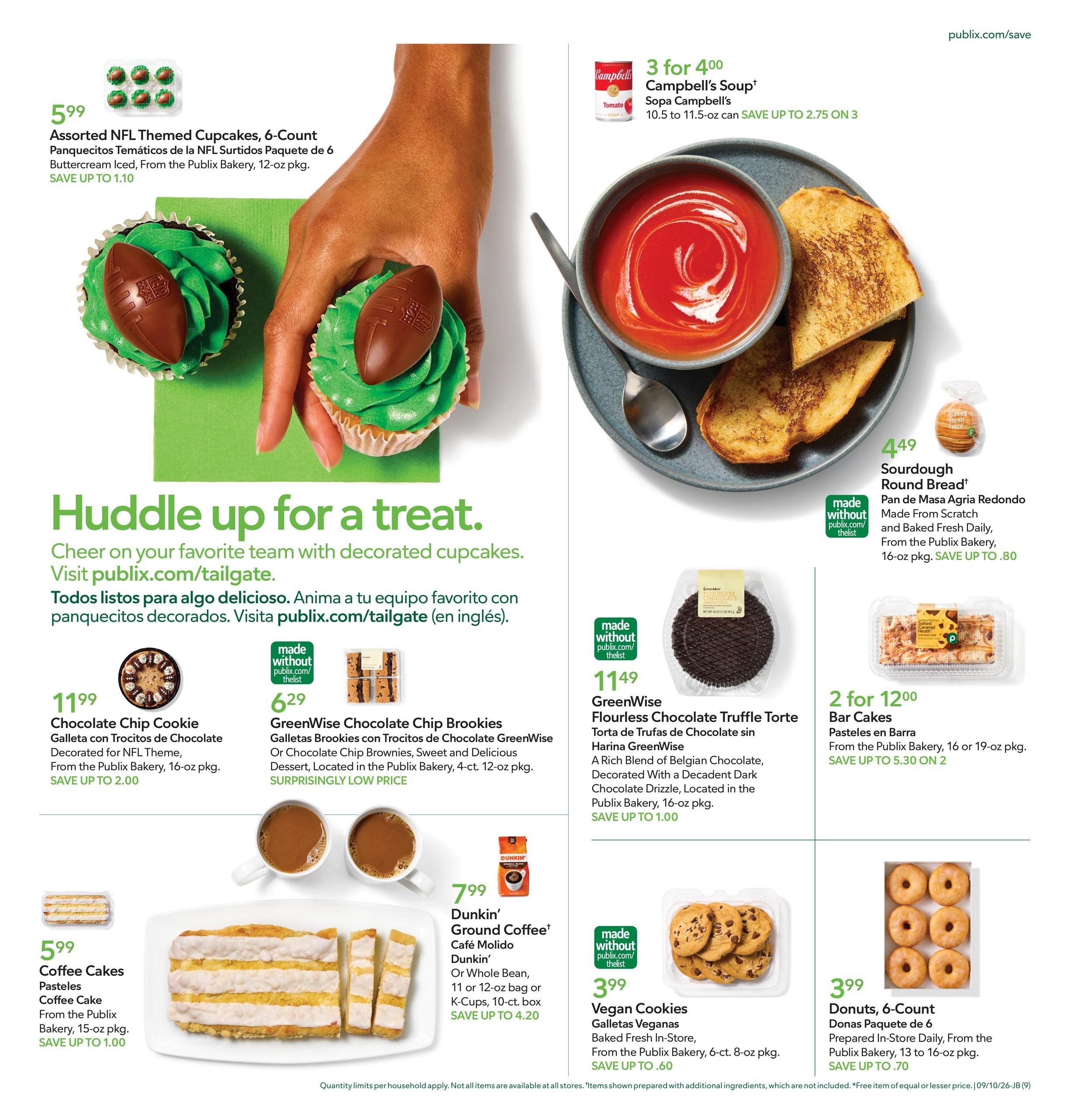Publix (Savannah Area, GA) Anuncio Semanal Español Weekly Ad September 9 - 15, 2026