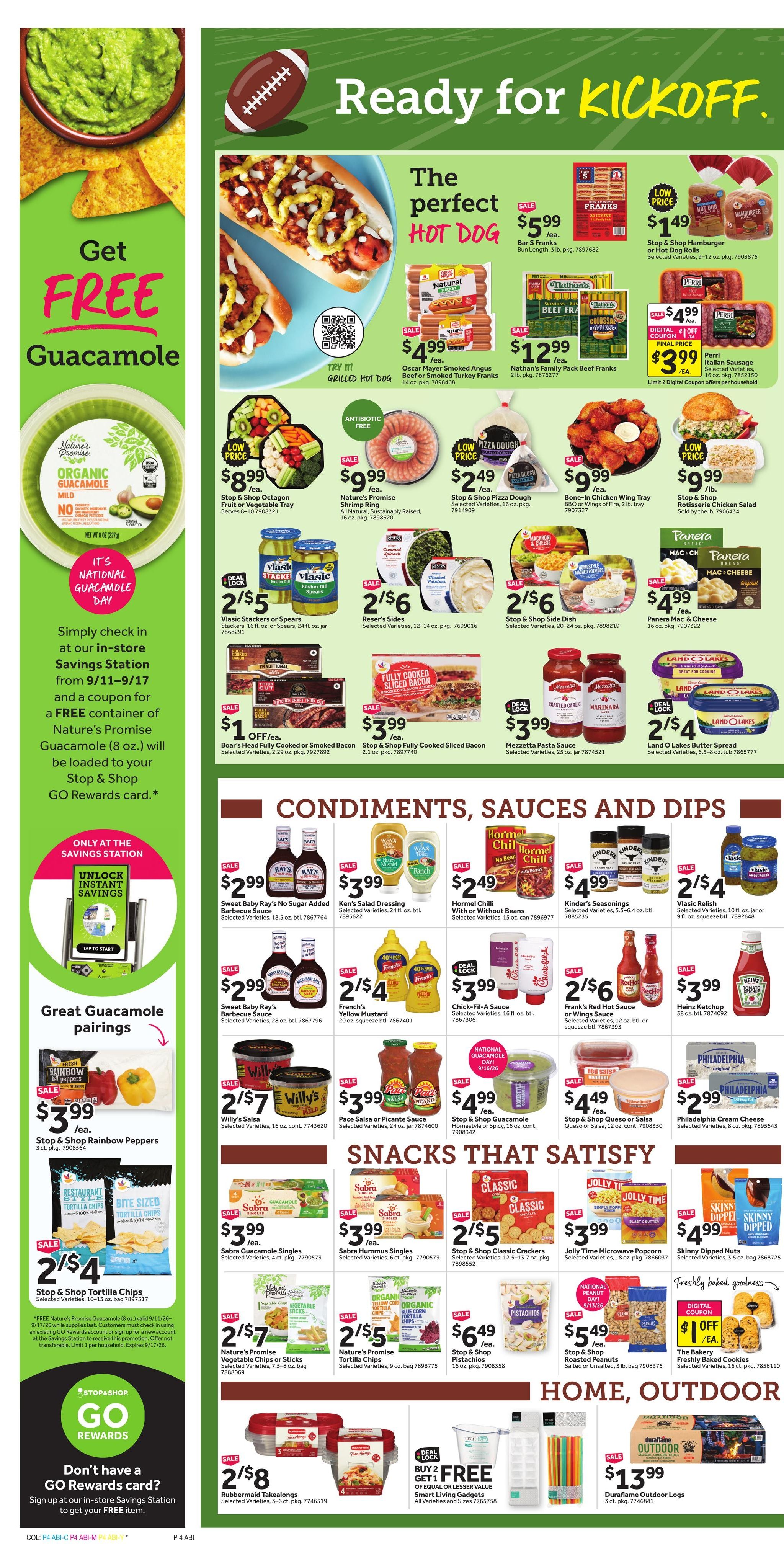 Stop & Shop (Brockton Area, MA) Weekly Ad September 11 - 17, 2026