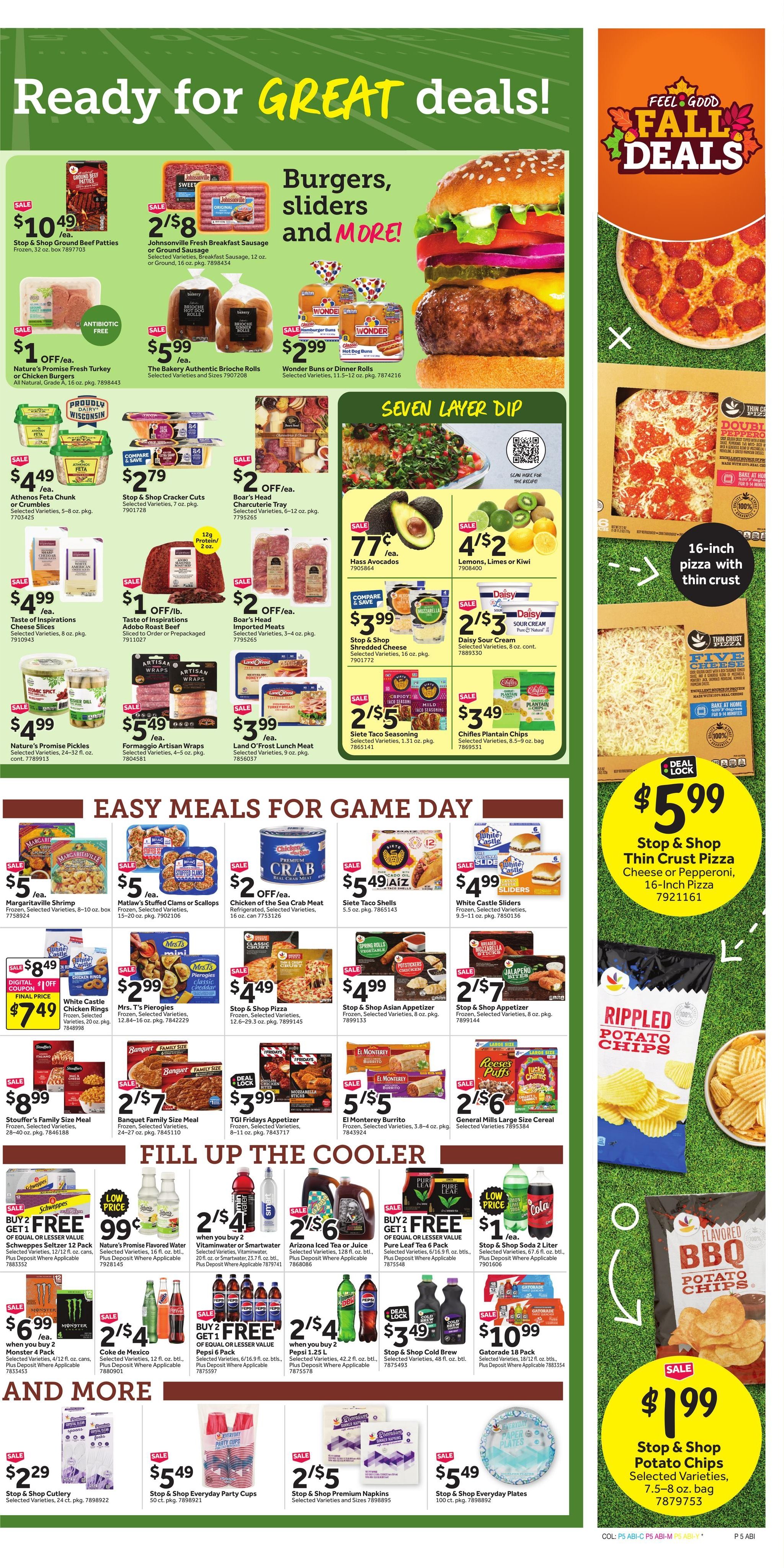 Stop & Shop (Brockton Area, MA) Weekly Ad September 11 - 17, 2026