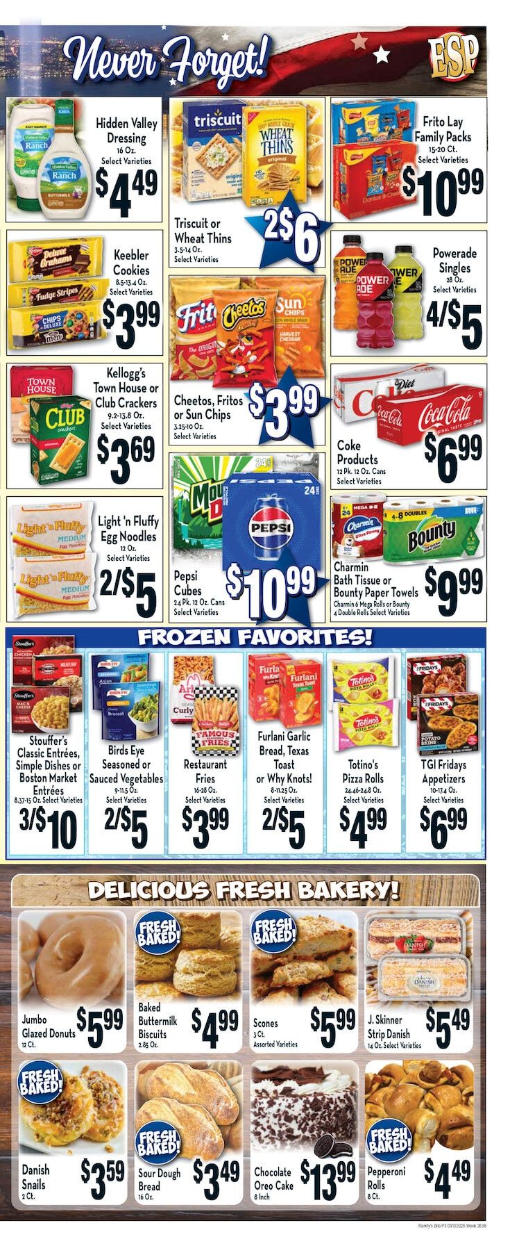 Randy's BiLo Weekly Ad September 10 - 16, 2026