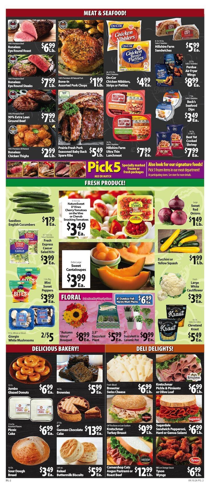 Tom's Riverside Weekly Ad September 10 - 16, 2026