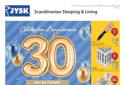 JYSK (QC) Flyer September 10 to 23