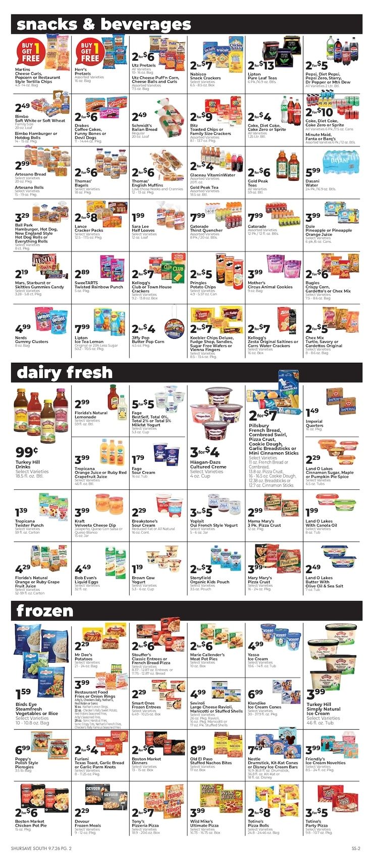 Hocker's Markets (Delaware) Weekly Ad September 10 - 16, 2026