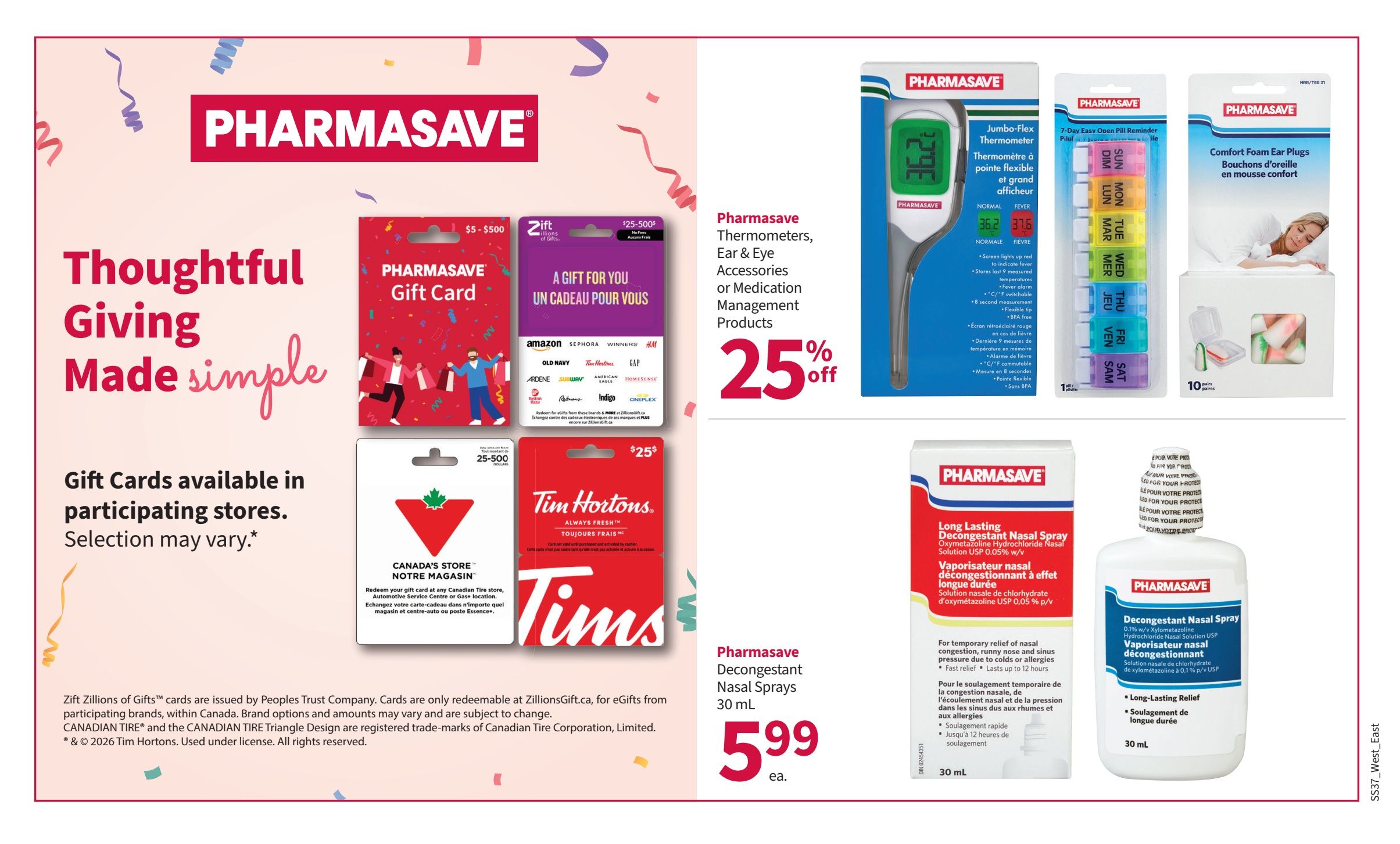Pharmasave (Atlantic) Flyer September 11 to 24