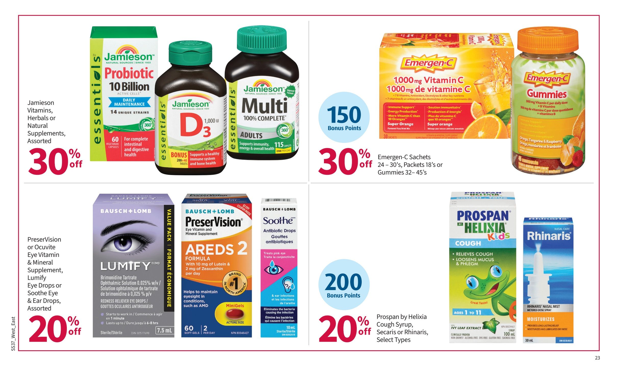 Pharmasave (Atlantic) Flyer September 11 to 24