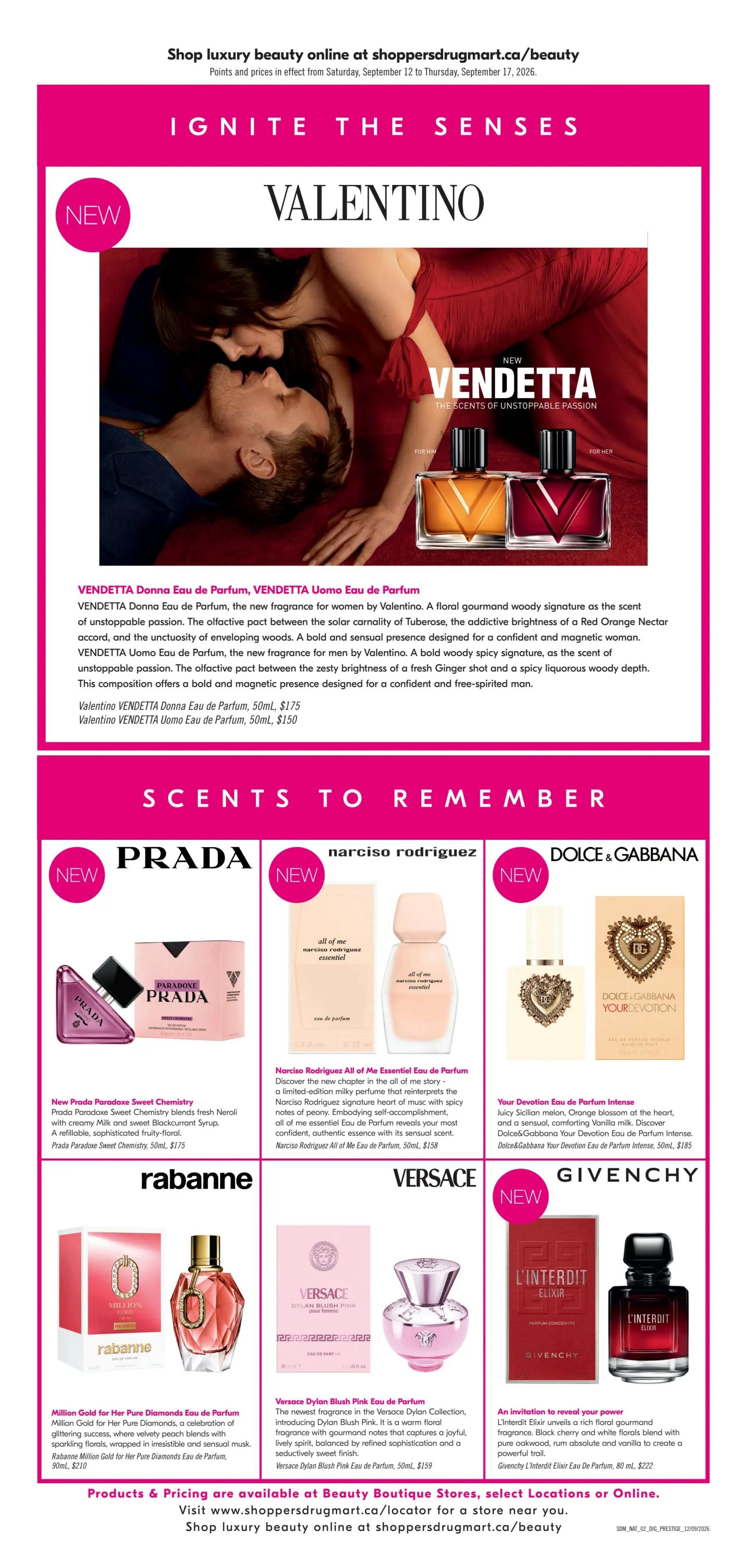 Shoppers Drug Mart (ON) Flyer September 12 to 17