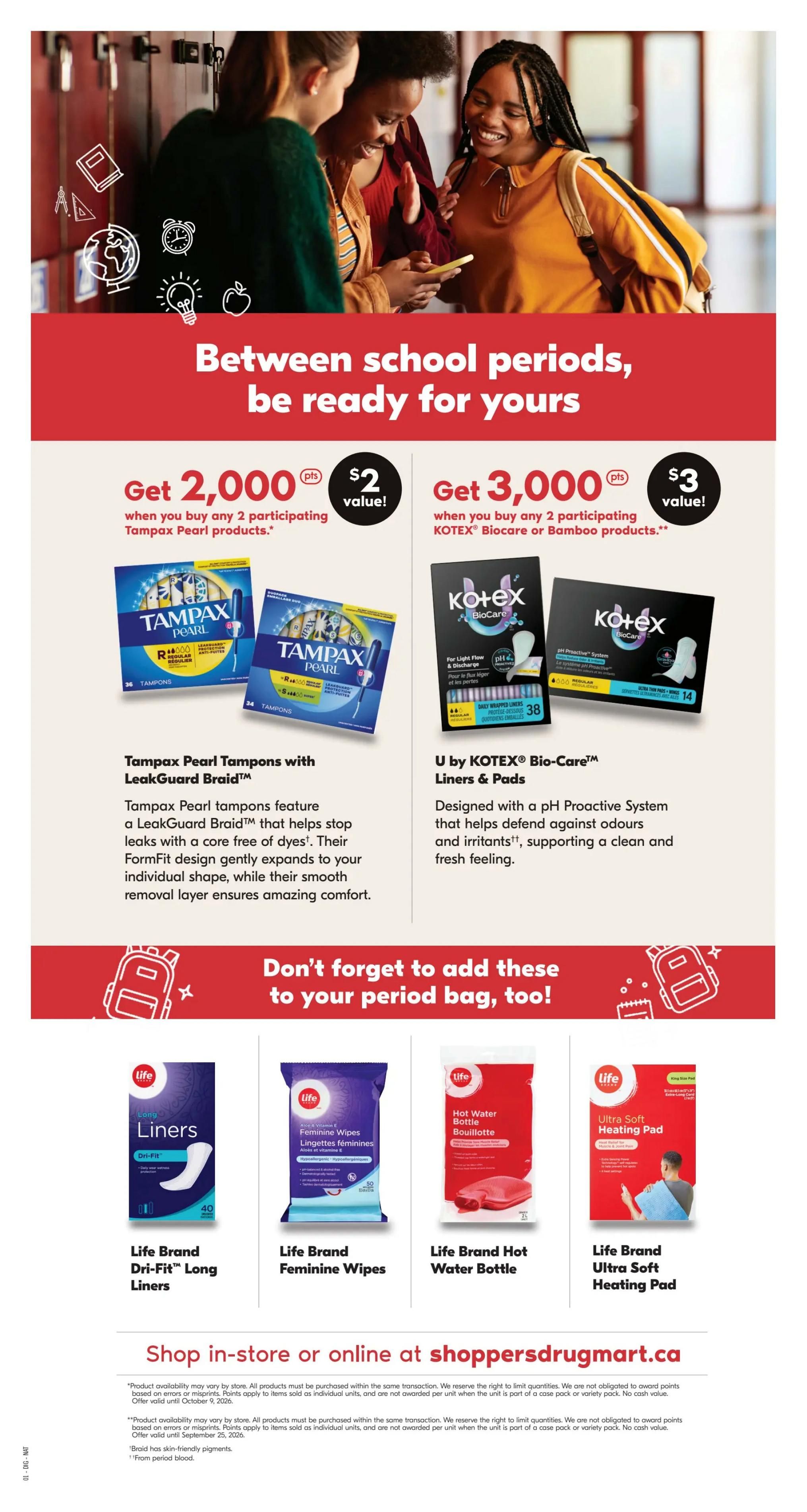 Shoppers Drug Mart (ON) Flyer September 12 to 17