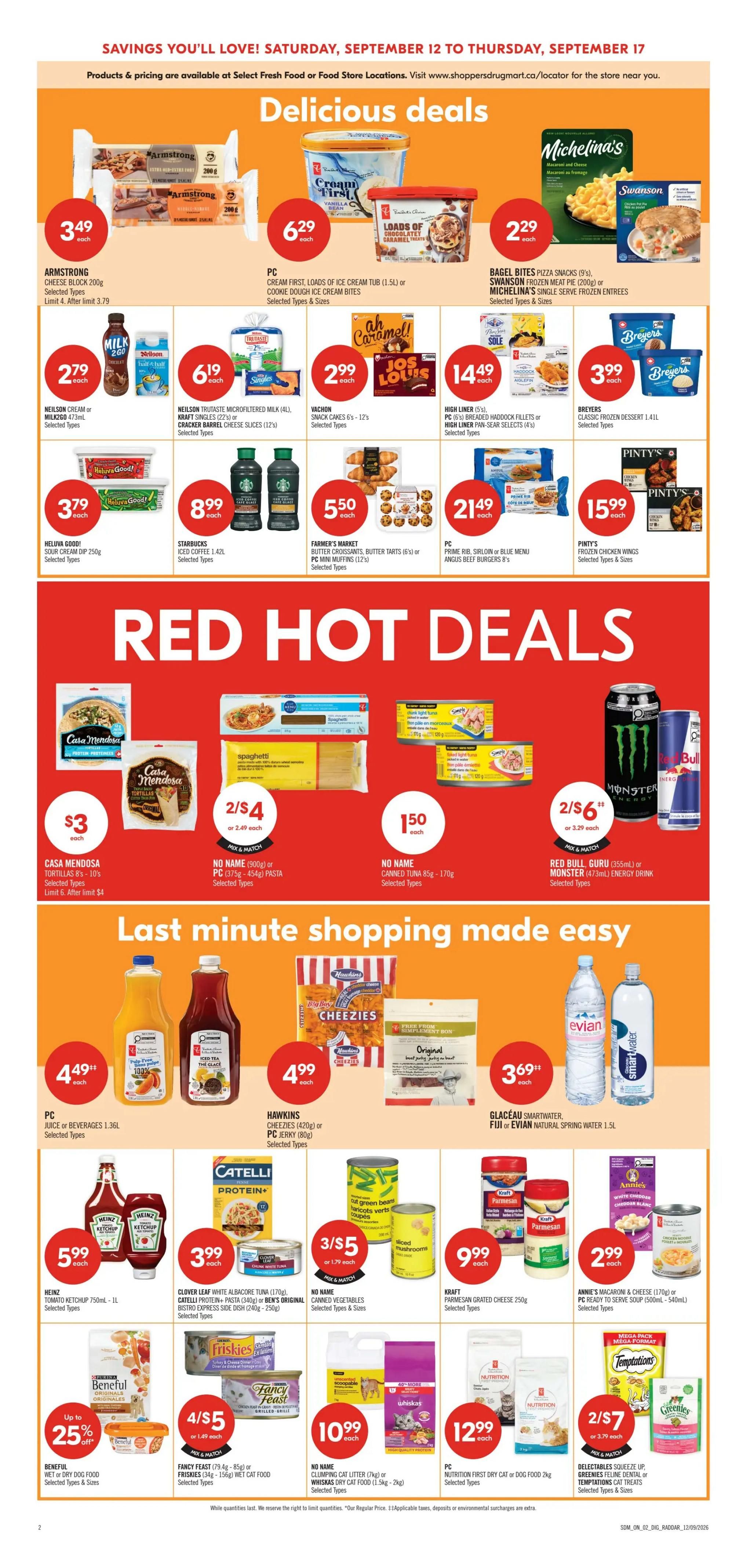 Shoppers Drug Mart (ON) Flyer September 12 to 17