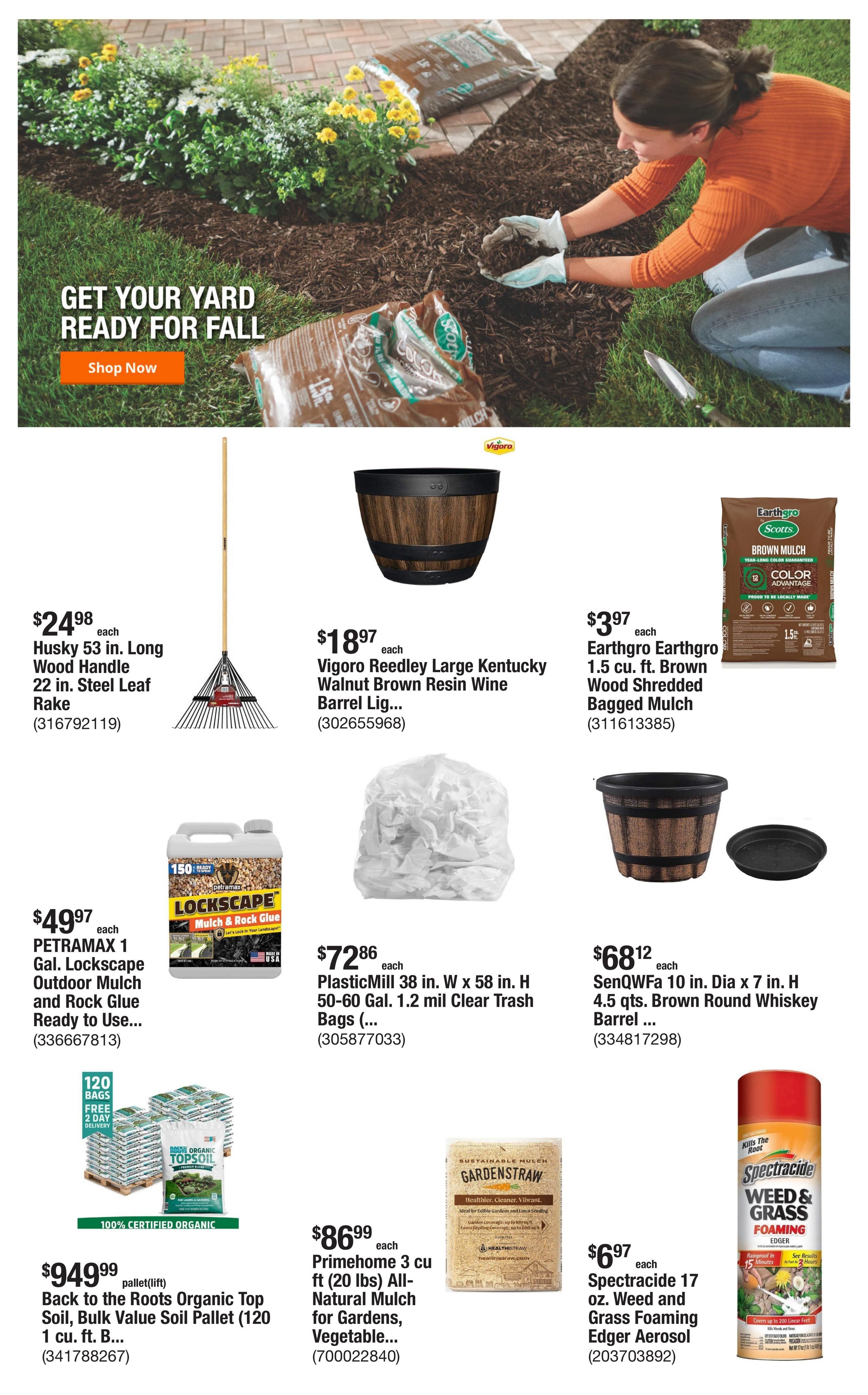 Home Depot (San Diego Area, CA) Weekly Ad September 10 - 17, 2026