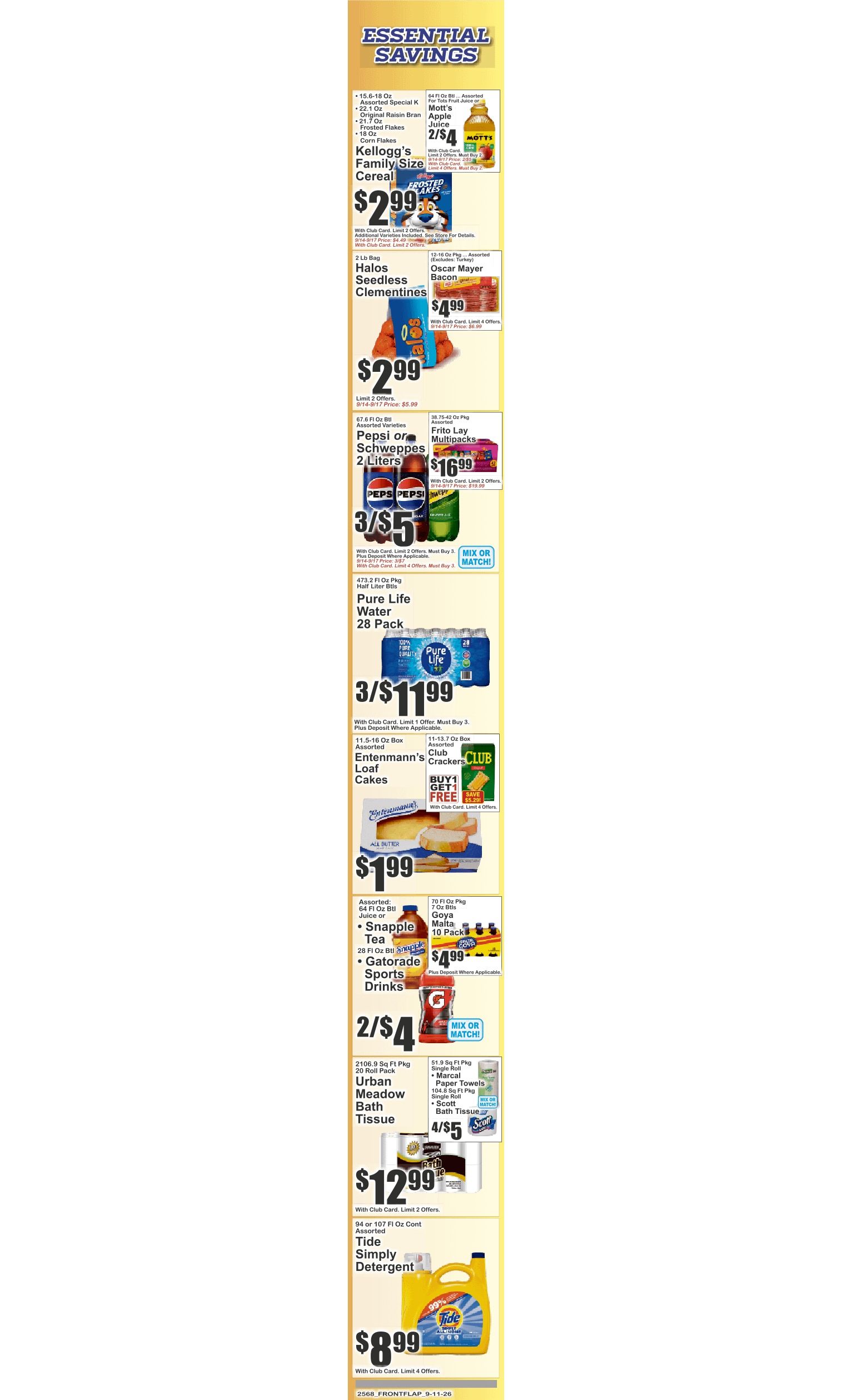 SuperFresh Supermarkets (Newark, NJ) SuperFresh 09/11 - 09/17 Preview Weekly Ad September 11 - 17, 2026