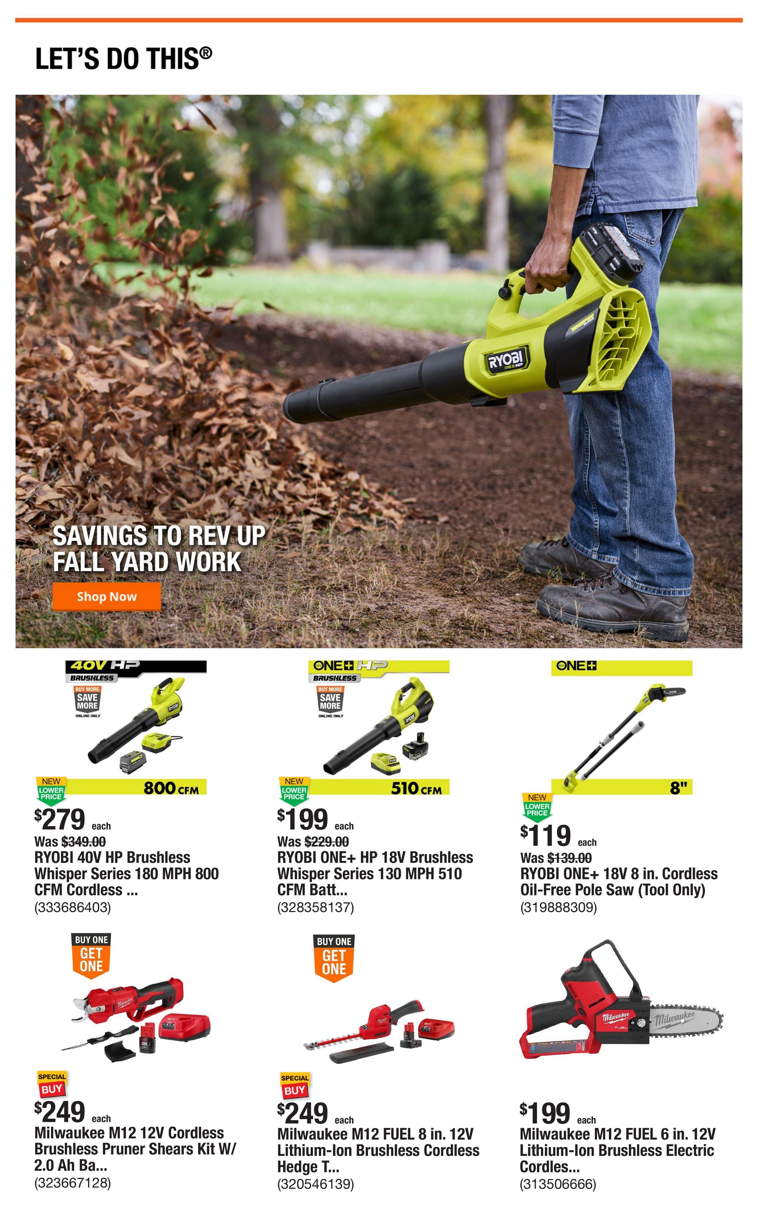 Home Depot (Phenix City Area, AL) Weekly Ad September 10 - 17, 2026