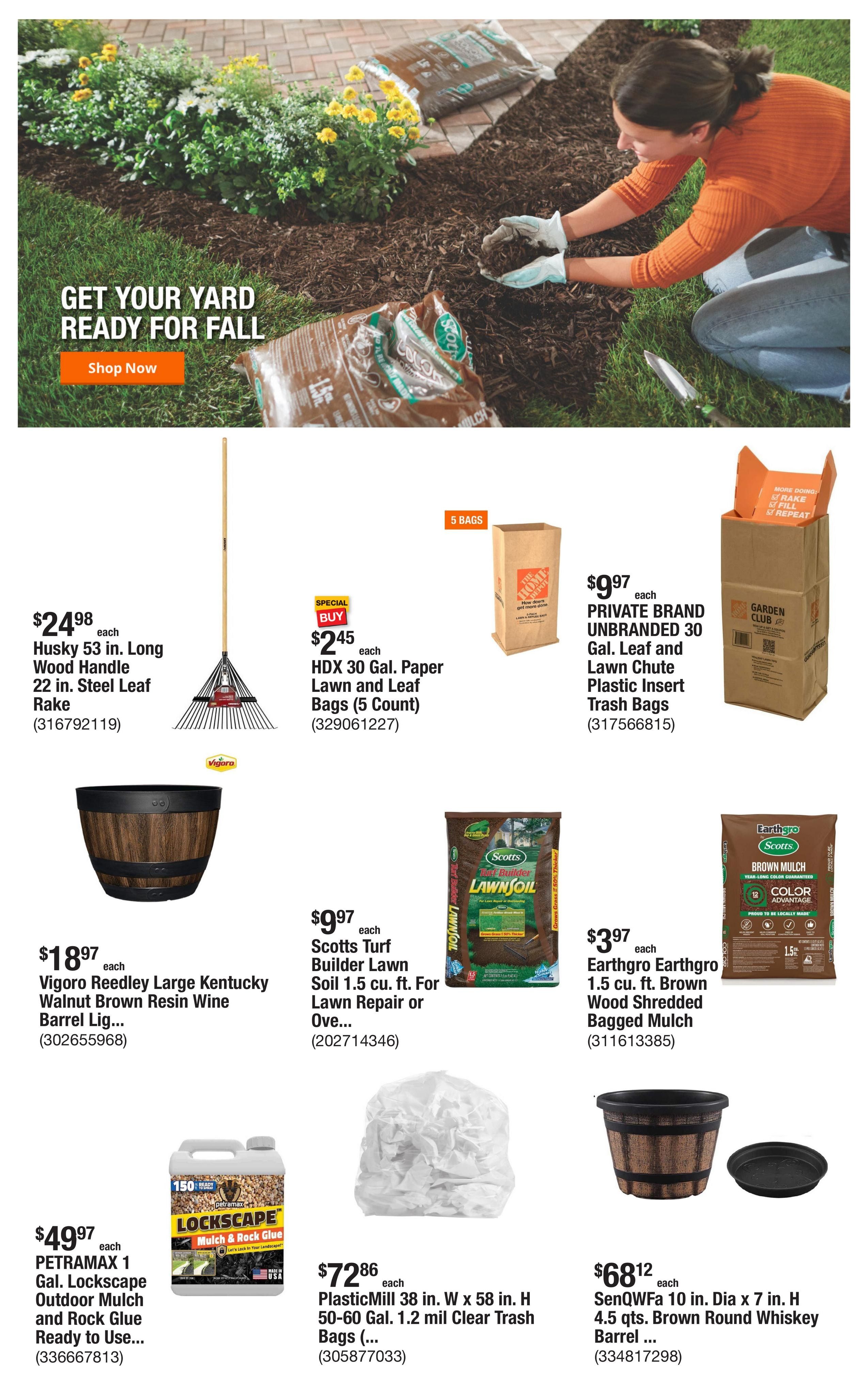Home Depot (Phenix City Area, AL) Weekly Ad September 10 - 17, 2026