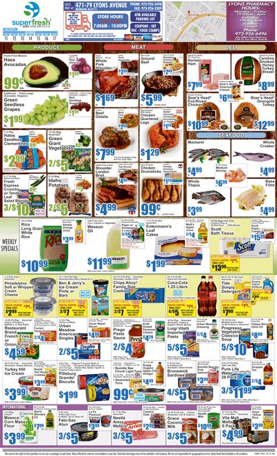 SuperFresh Supermarkets SuperFresh 09/11 - 09/17 Preview Weekly Ad September 11 - 17, 2026