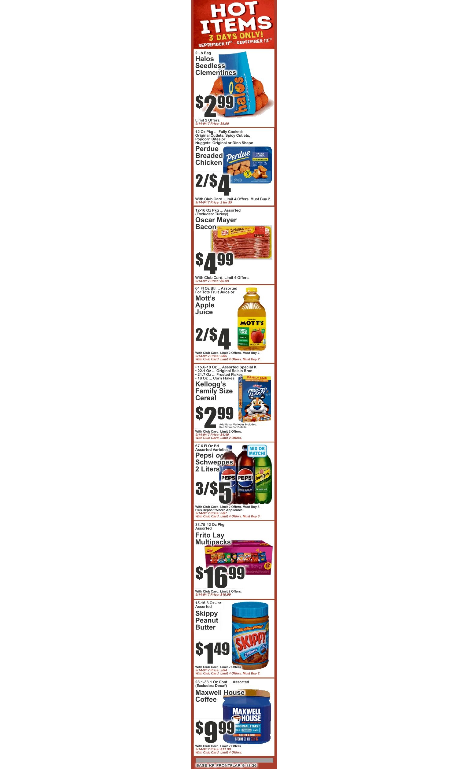 The Food Emporium (460 County Road 520, Marlboro, NJ) Food Emporium 09/11 - 09/17 Preview Weekly Ad September 11 - 17, 2026