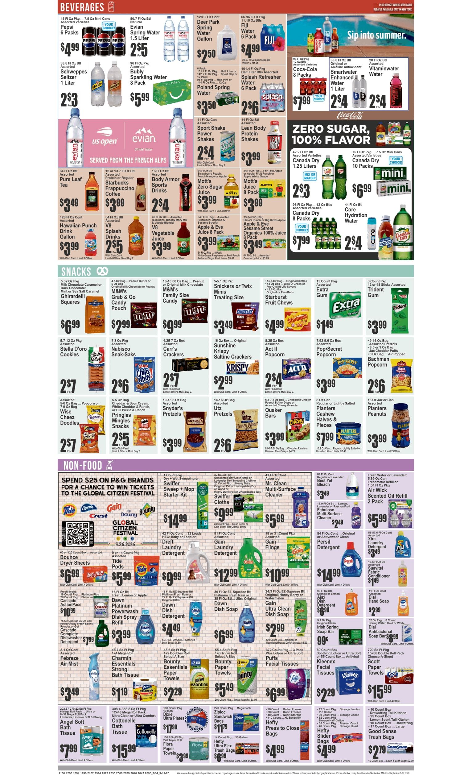 The Food Emporium (460 County Road 520, Marlboro, NJ) Food Emporium 09/11 - 09/17 Preview Weekly Ad September 11 - 17, 2026
