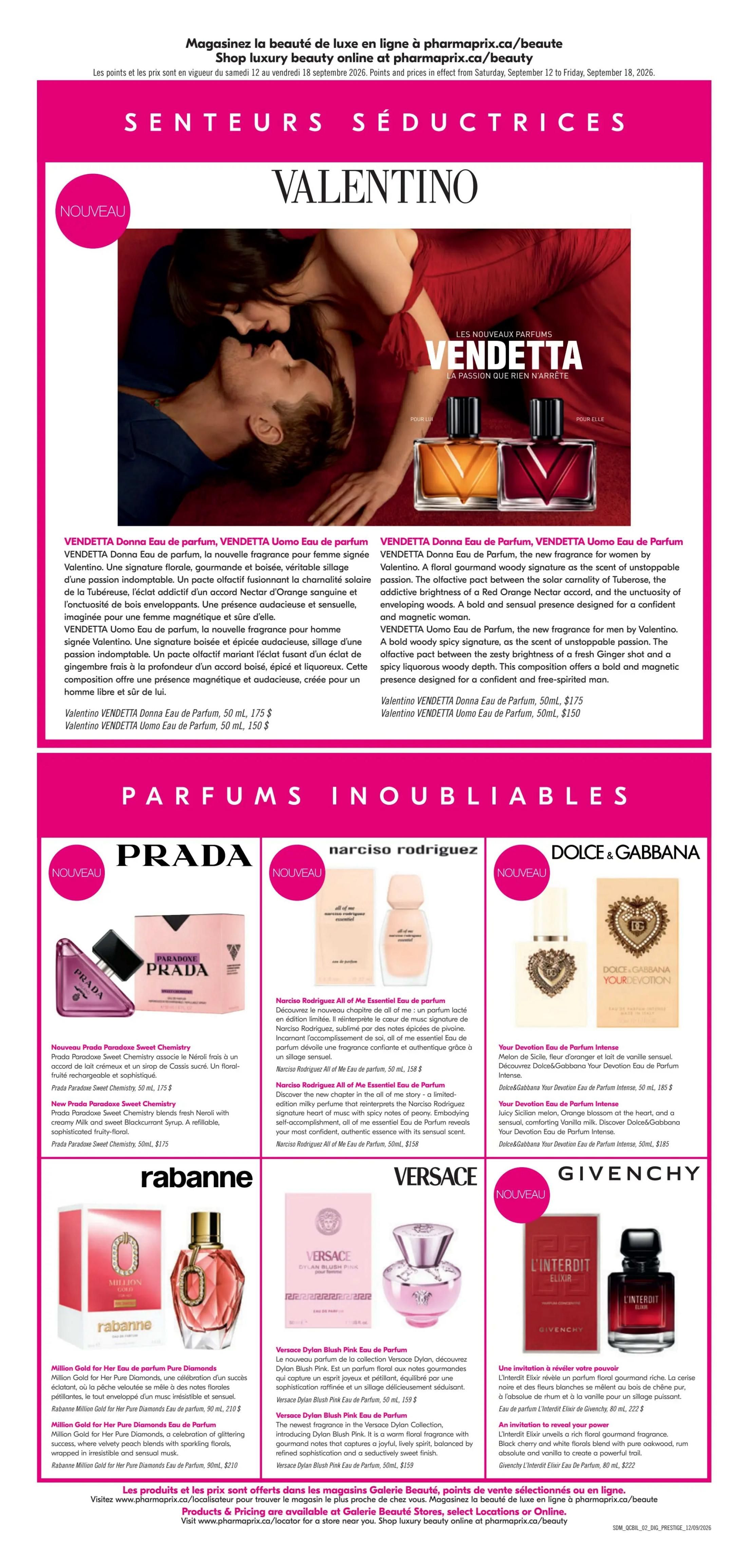 Pharmaprix Flyer September 12 to 17
