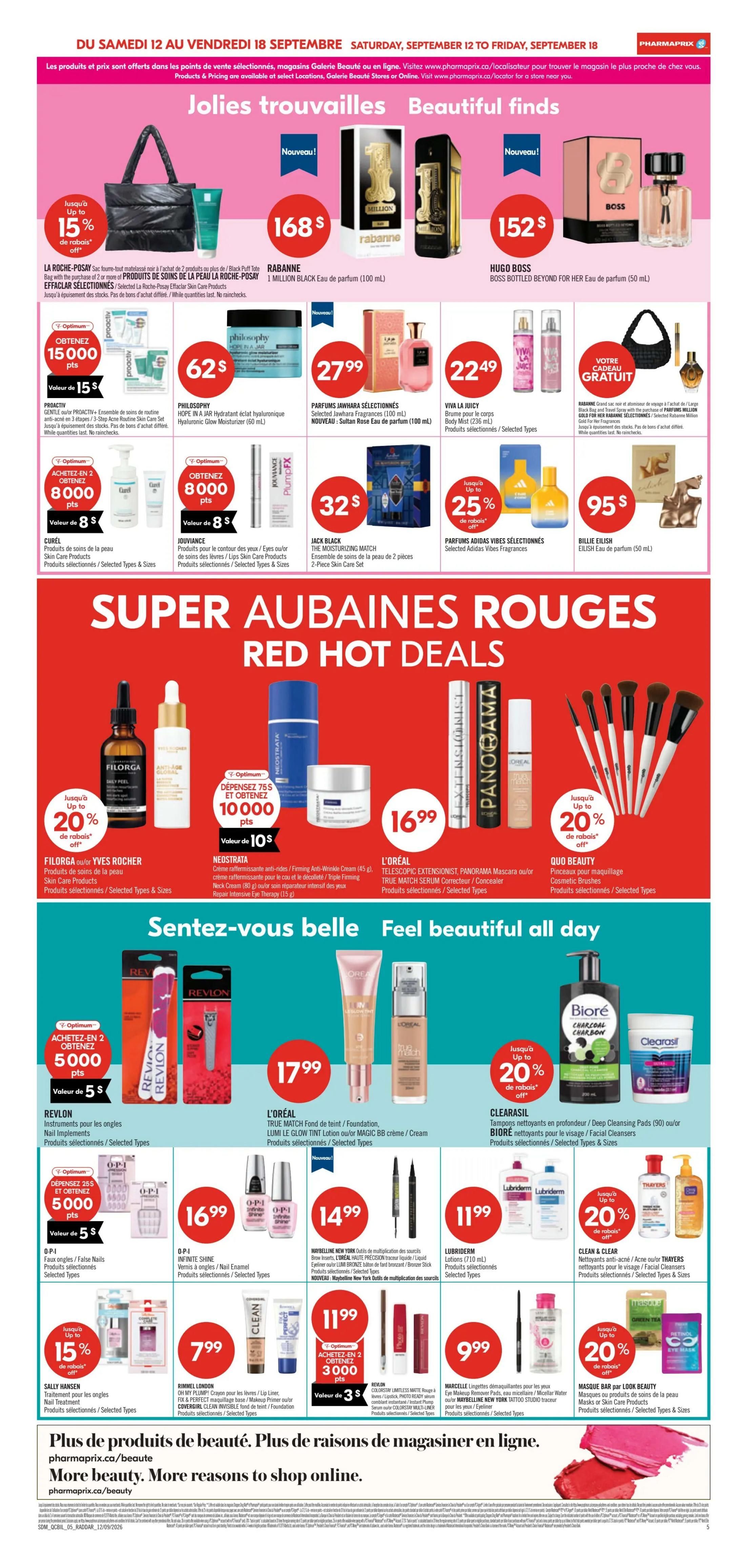 Pharmaprix Flyer September 12 to 17