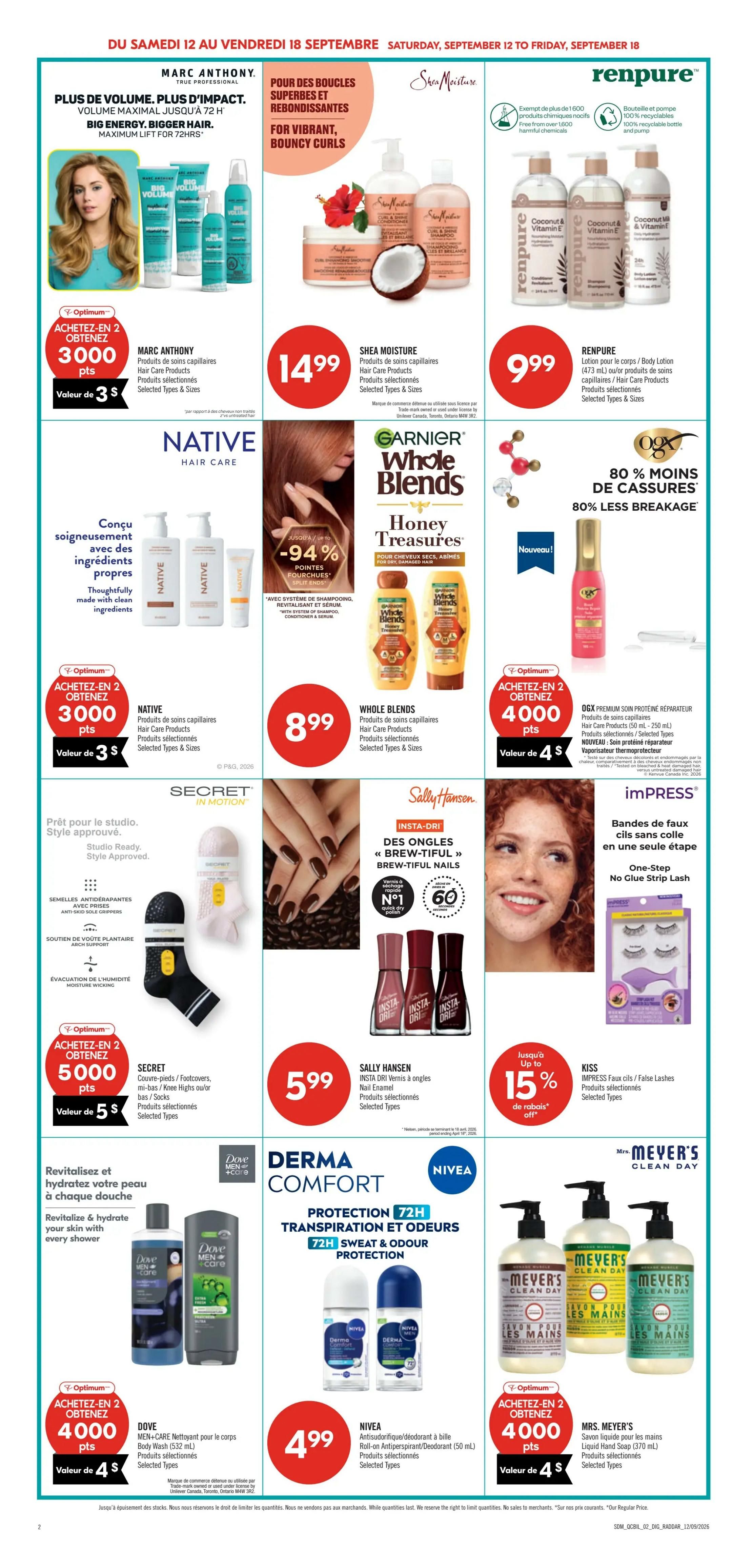 Pharmaprix Flyer September 12 to 17