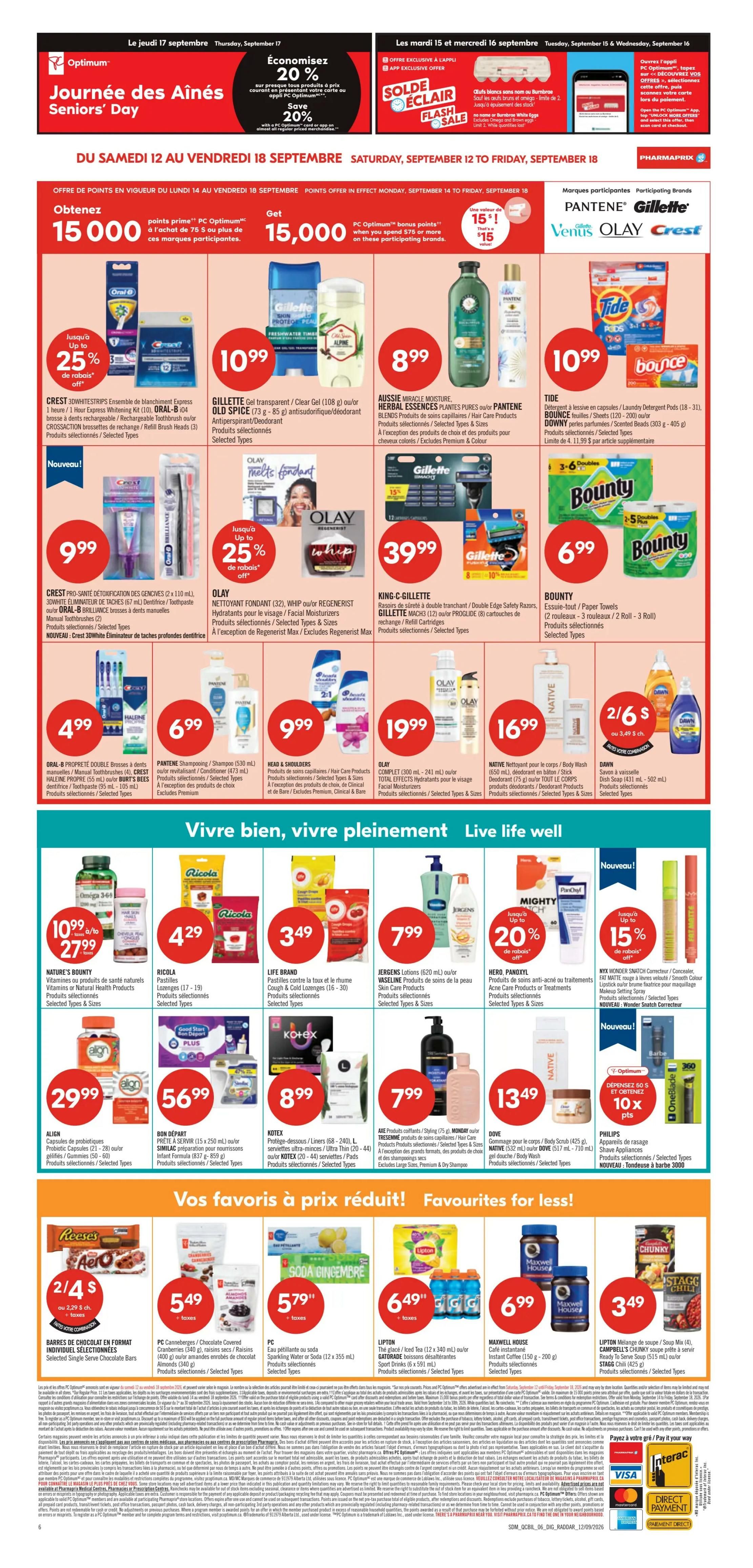 Pharmaprix Flyer September 12 to 17