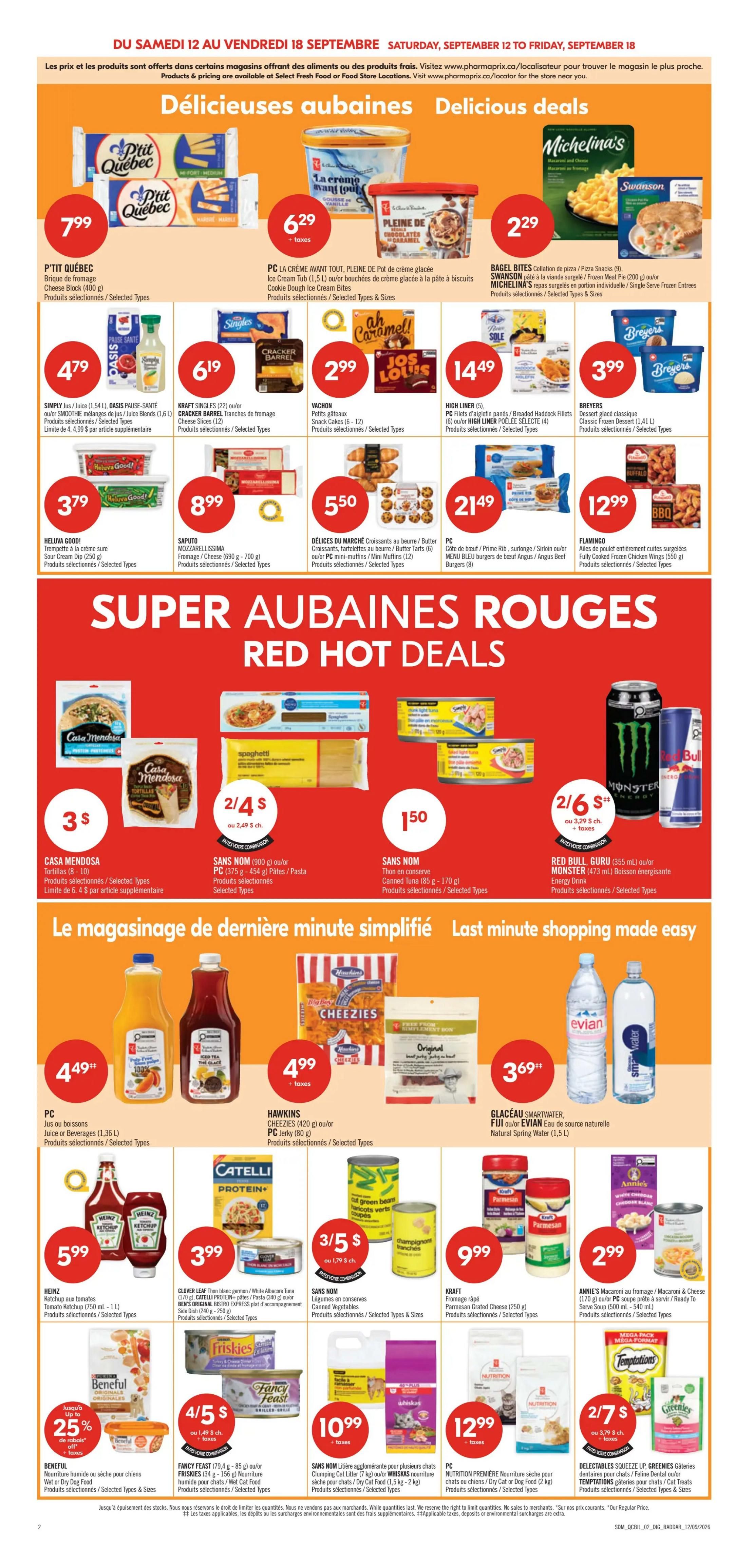 Pharmaprix Flyer September 12 to 17