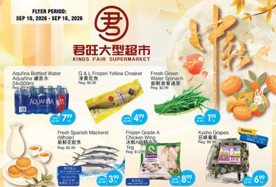 Kings Fair Supermarket Flyer September 10 to 16