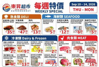 New Pacific Supermarket Flyer September 10 to 14