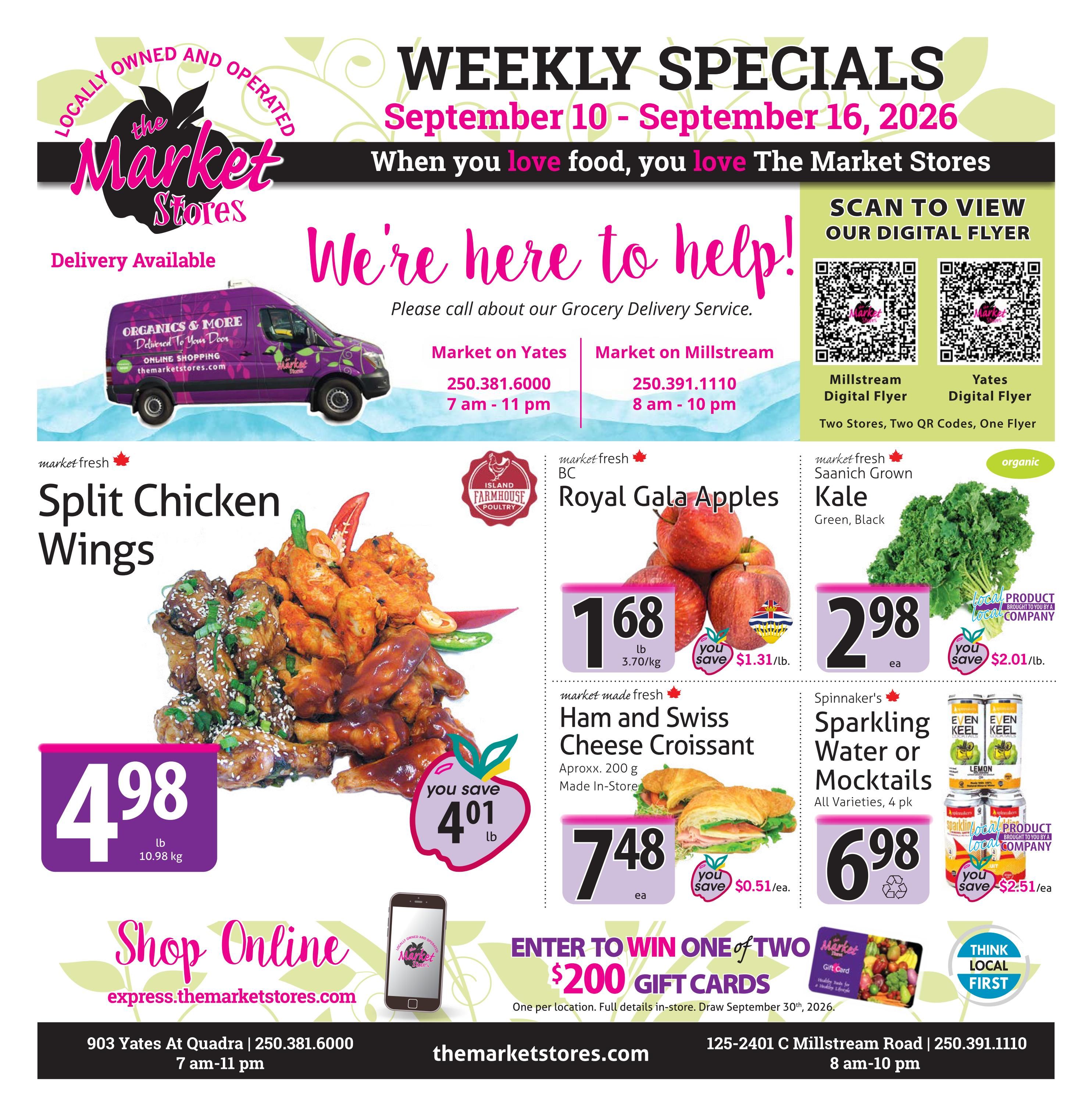 The Market Stores Flyer September 10 to 16
