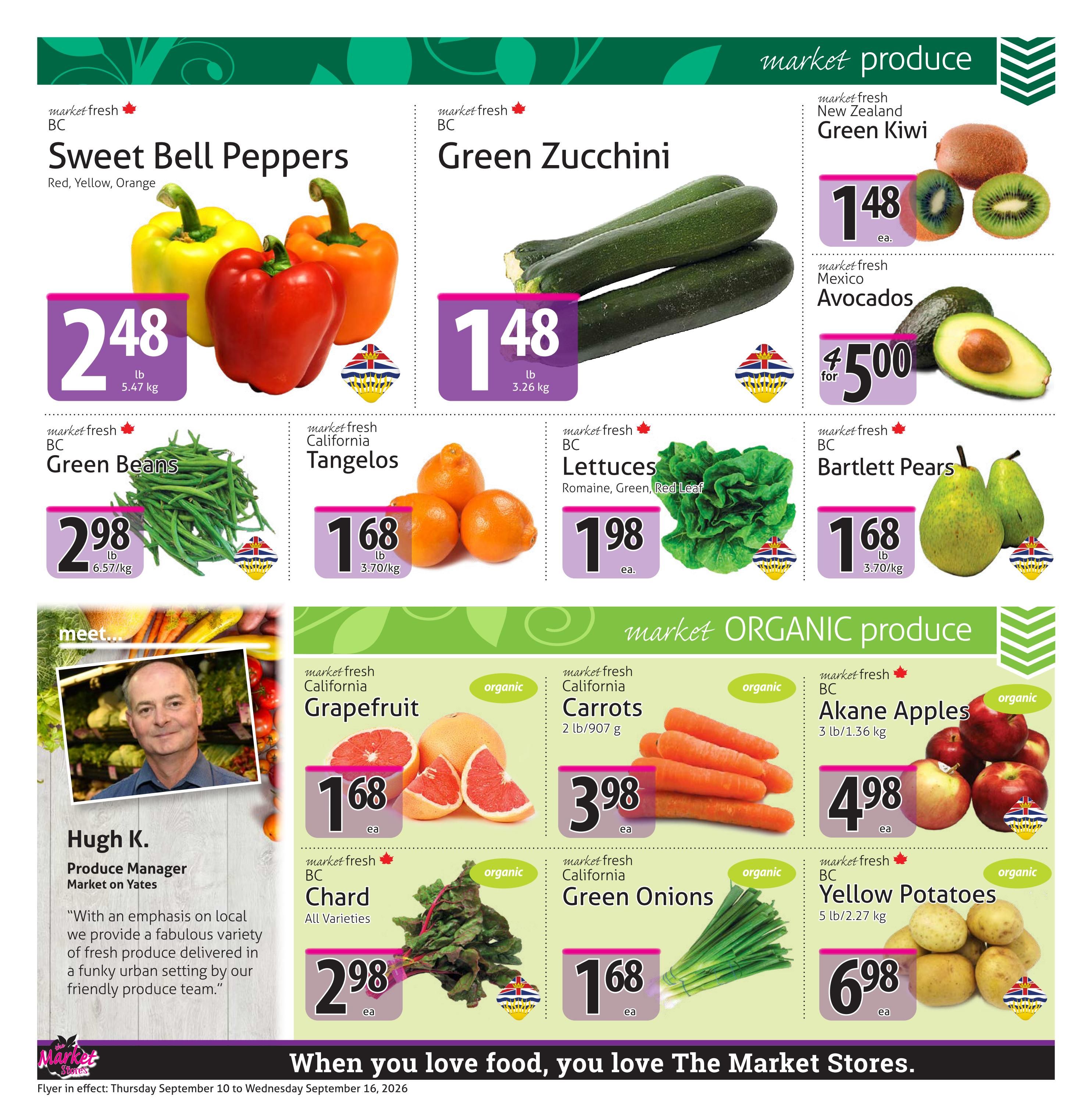 The Market Stores Flyer September 10 to 16