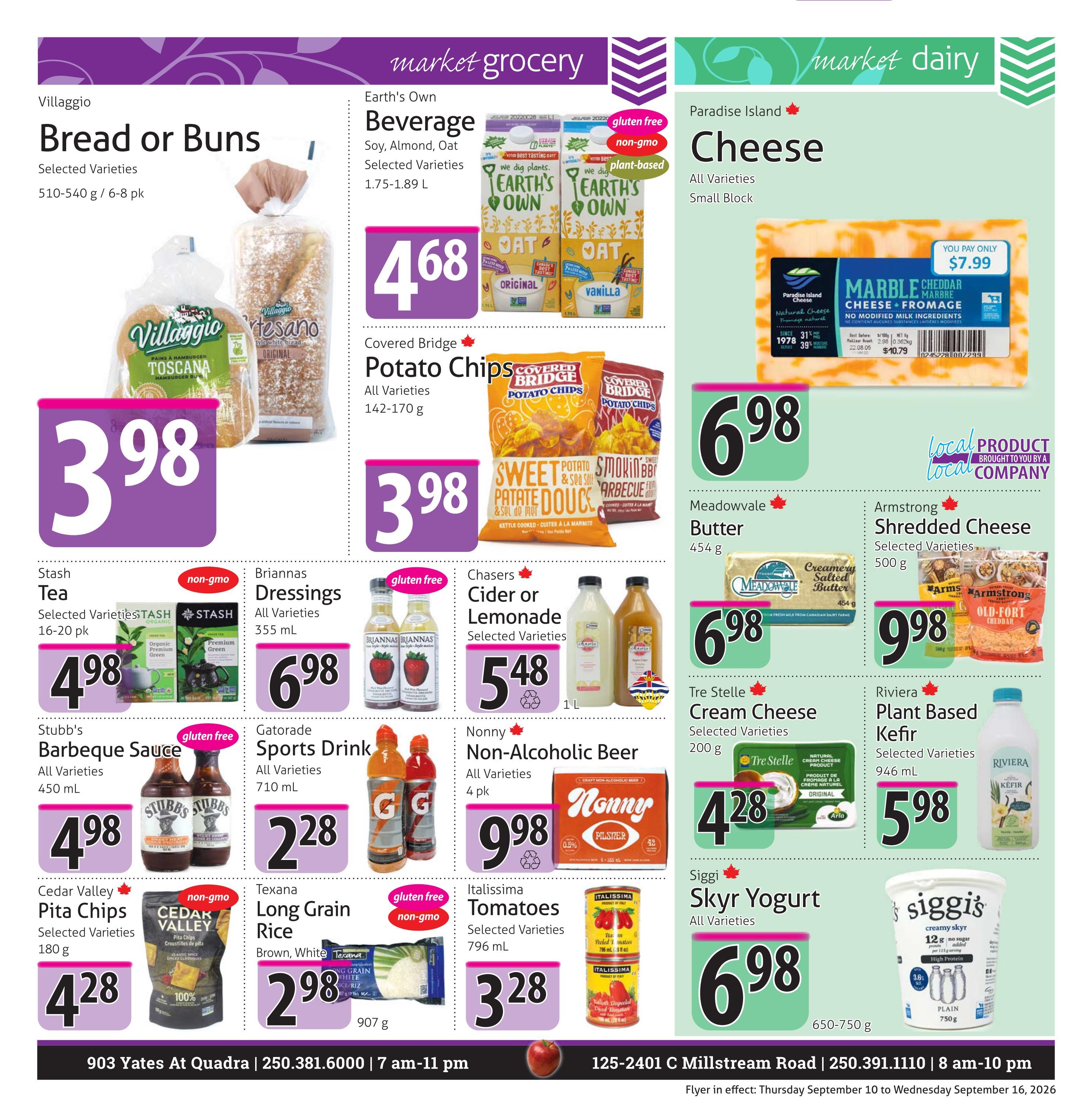 The Market Stores Flyer September 10 to 16