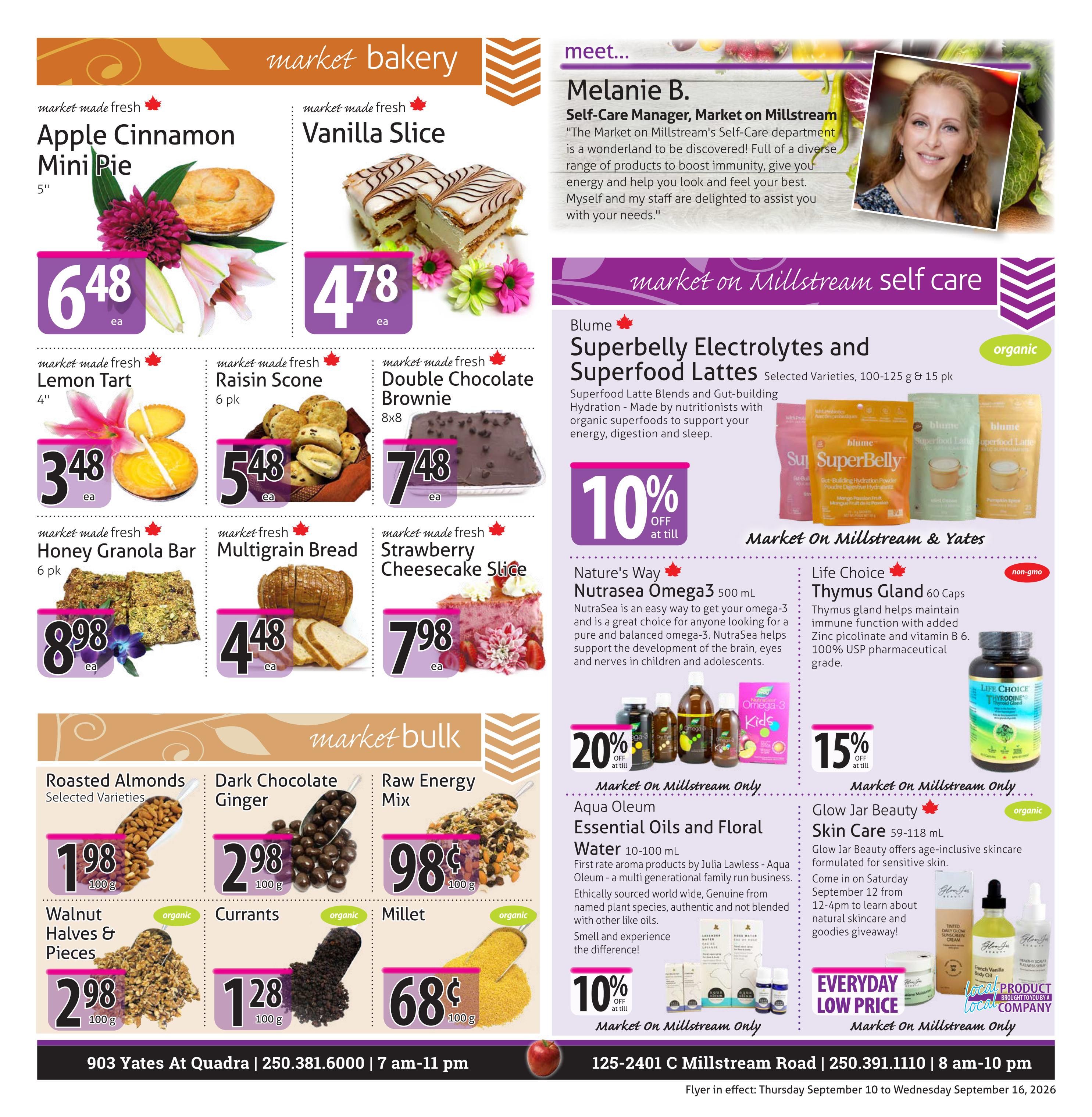 The Market Stores Flyer September 10 to 16