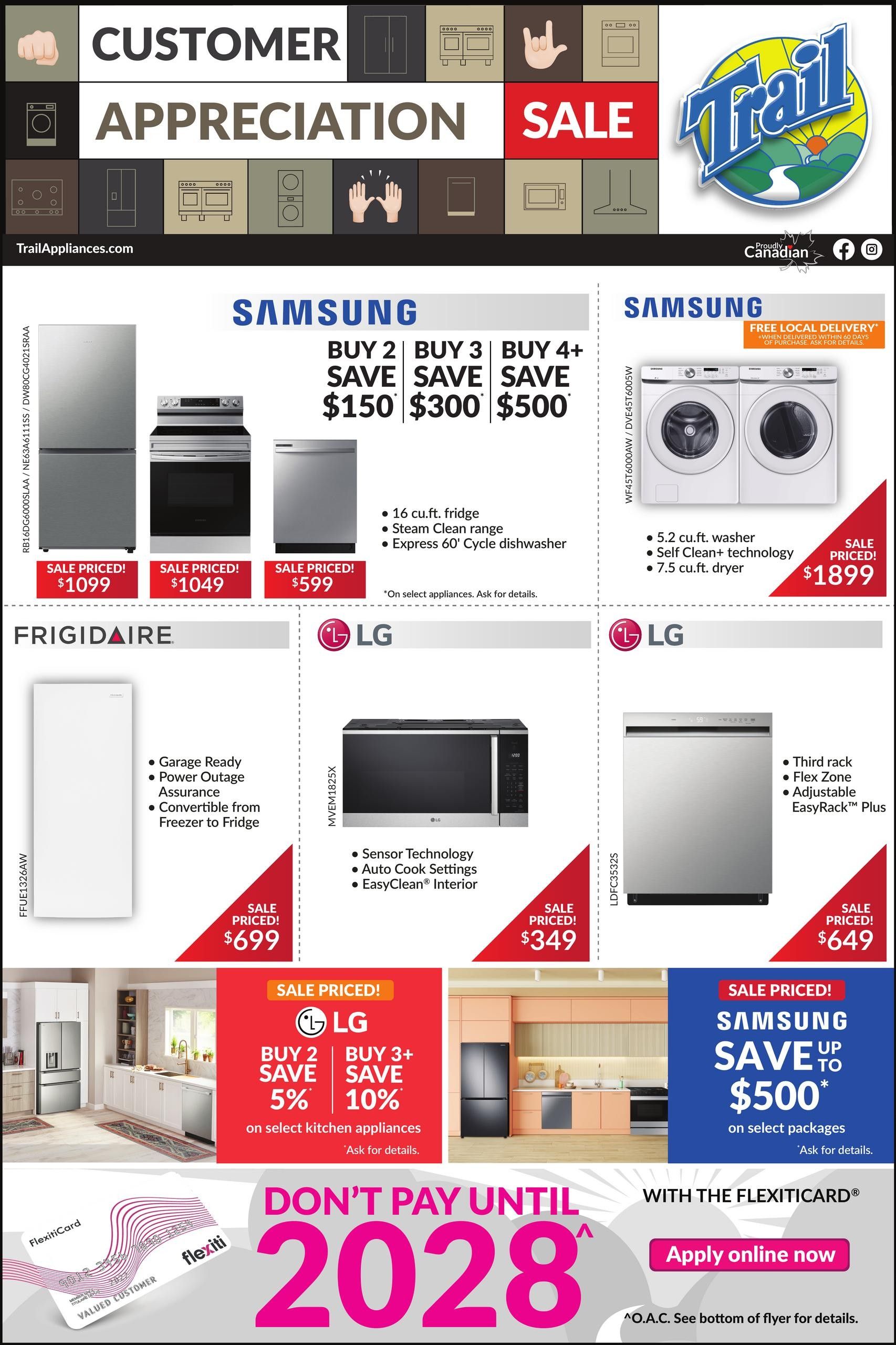 Trail Appliances (AB & SK) Flyer September 10 to 16