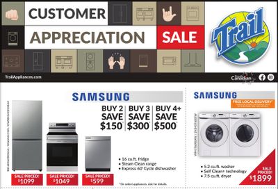 Trail Appliances (AB & SK) Flyer September 10 to 16