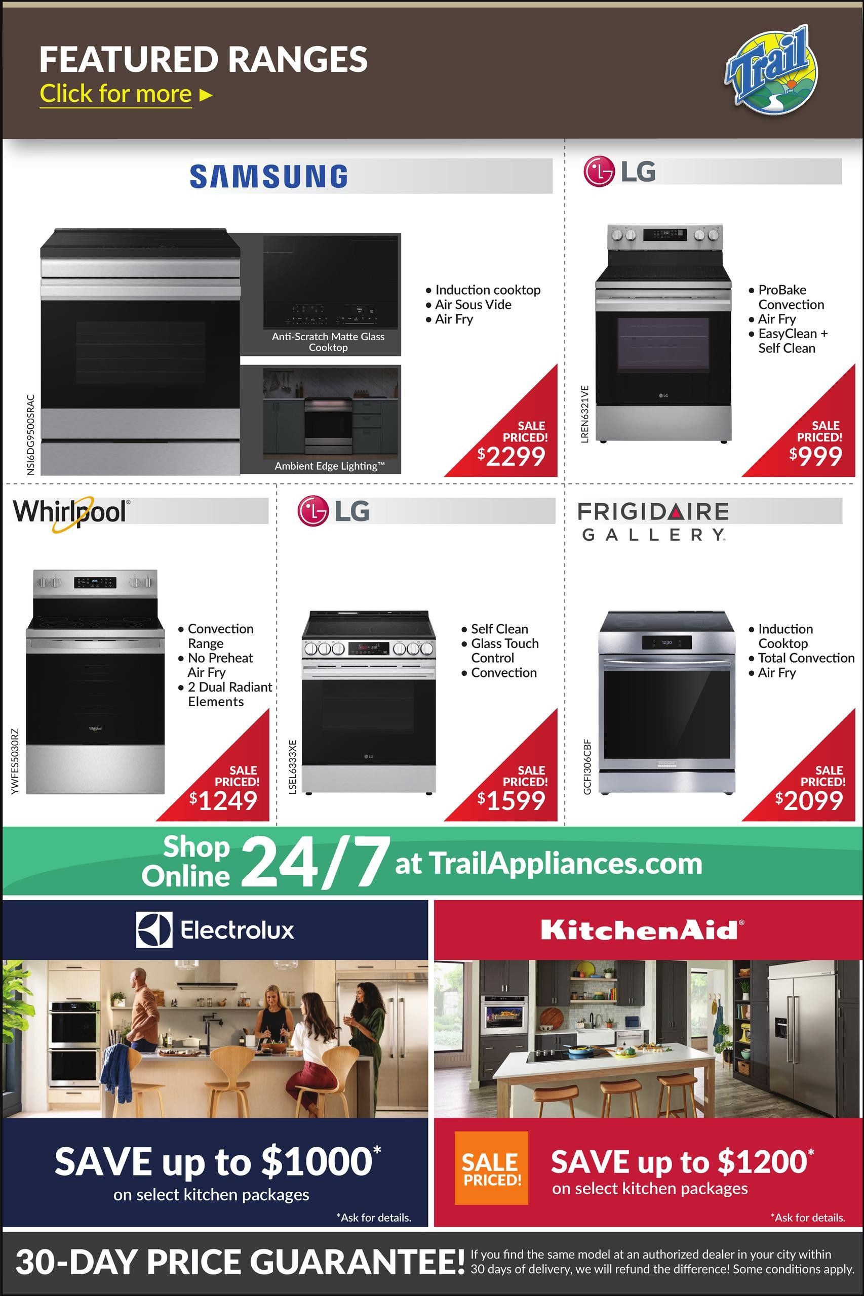 Trail Appliances (AB & SK) Flyer September 10 to 16