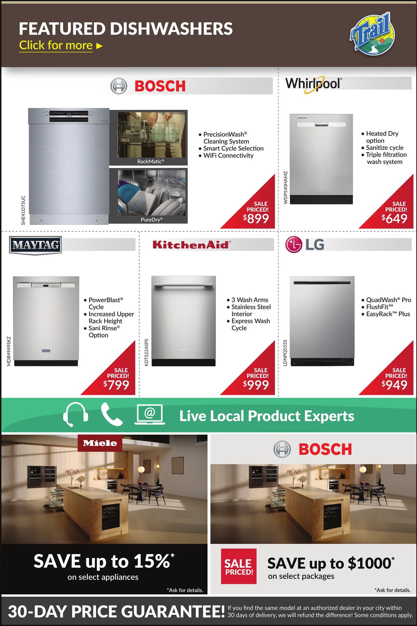 Trail Appliances (AB & SK) Flyer September 10 to 16