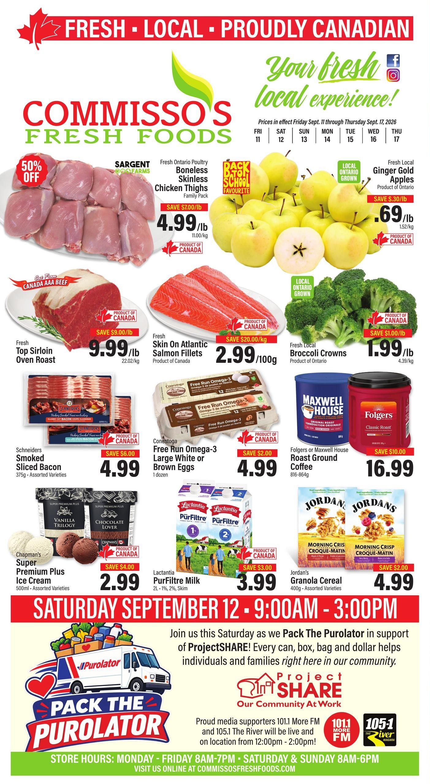 Commisso's Fresh Foods Flyer September 11 to 17