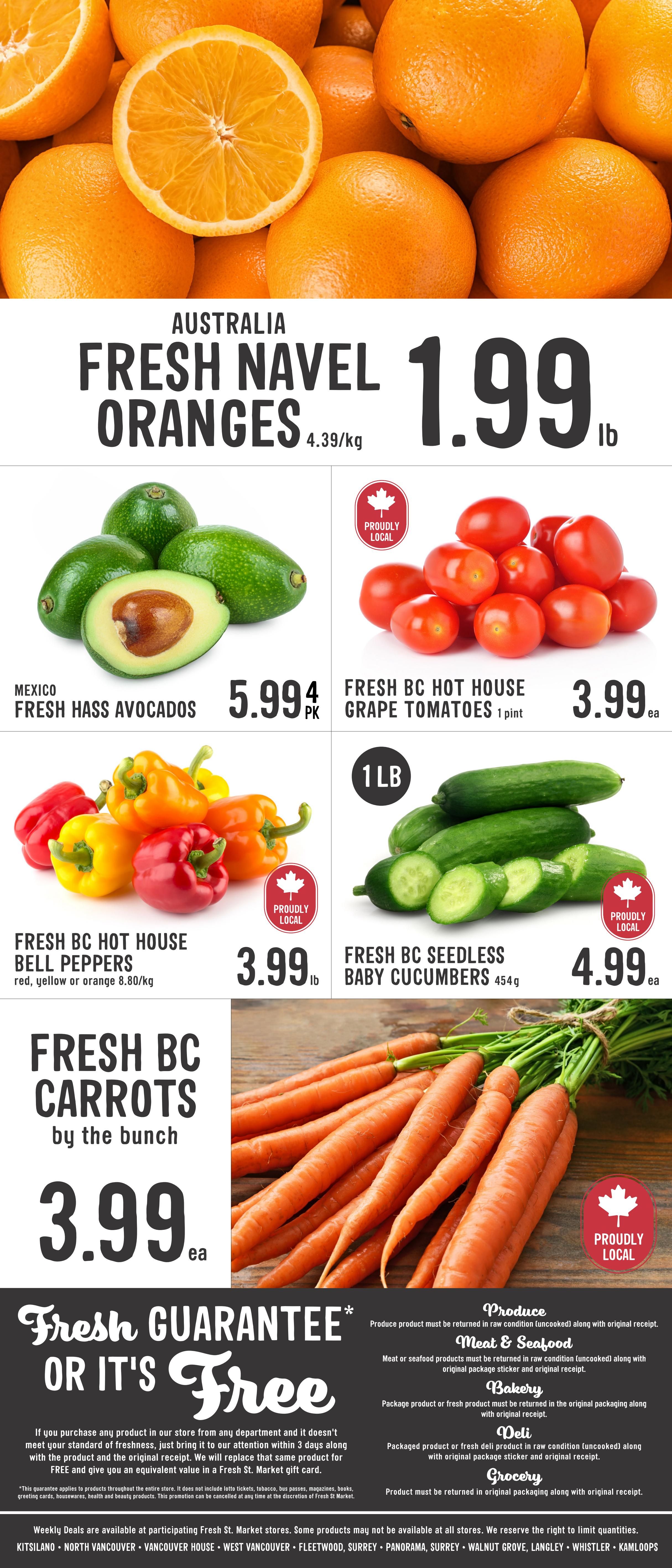 Fresh St. Market Flyer September 11 to 17