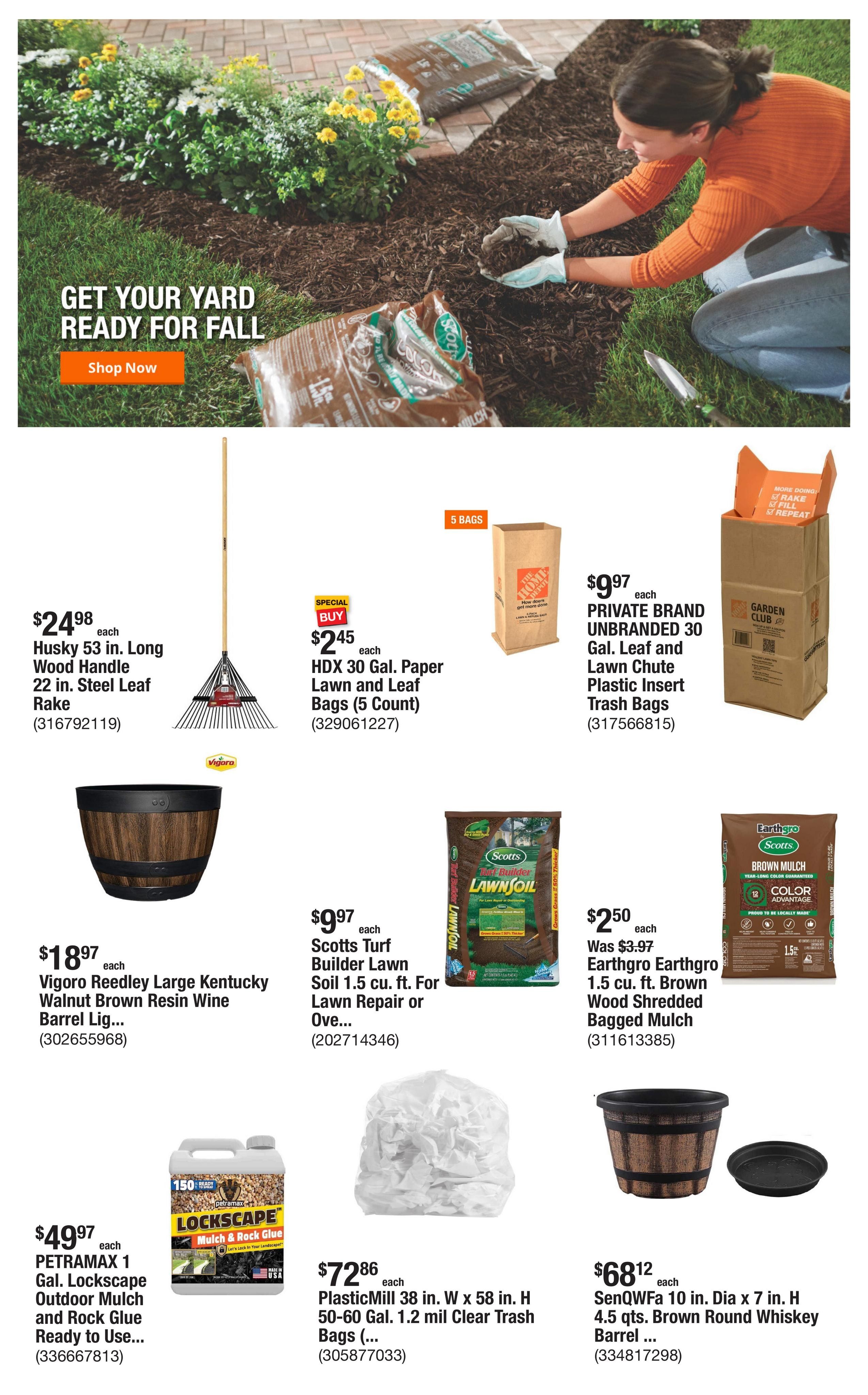 Home Depot (Irving Area, TX) Weekly Ad September 10 - 17, 2026