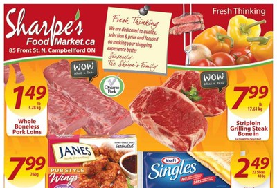 Sharpe's Food Market Flyer July 9 to 15