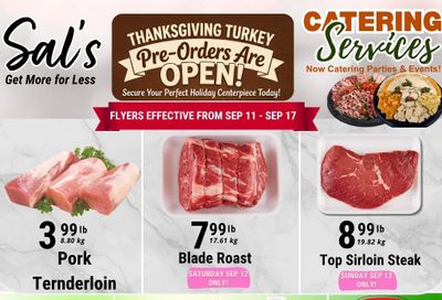 Sal's Grocery Flyer September 11 to 17