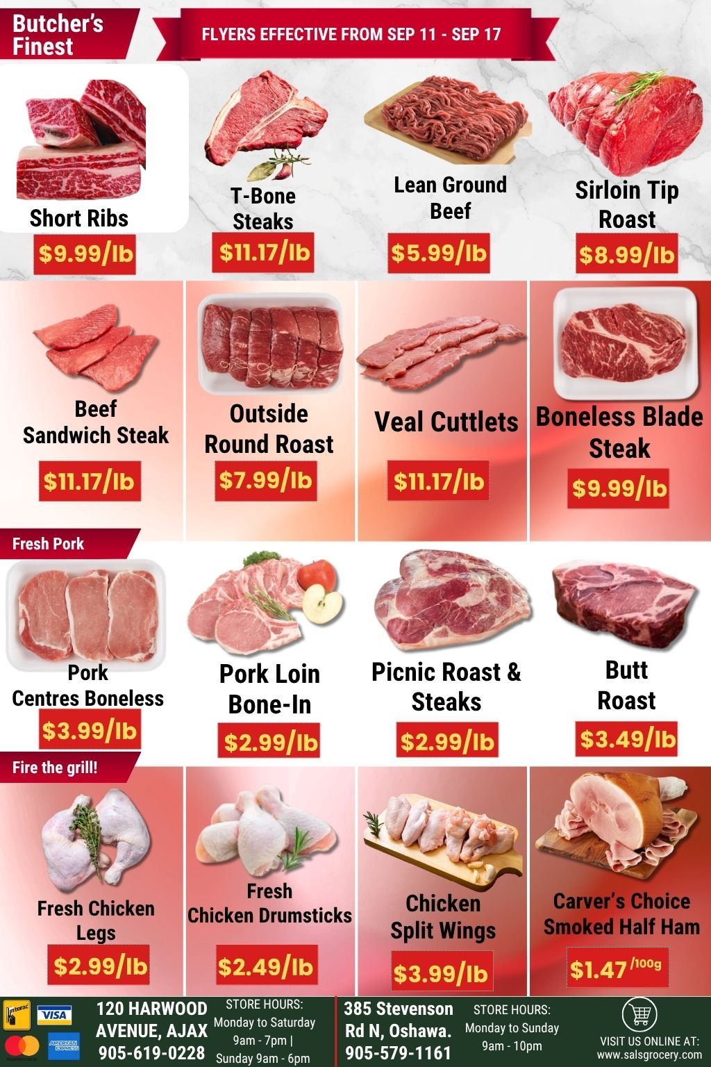 Sal's Grocery Flyer September 11 to 17