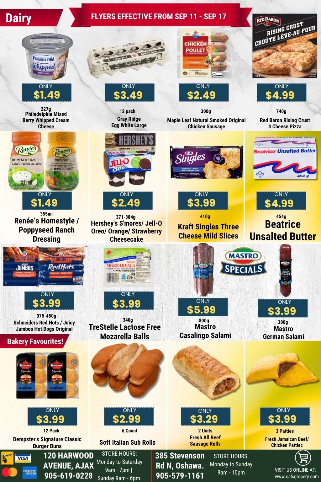 Sal's Grocery Flyer September 11 to 17
