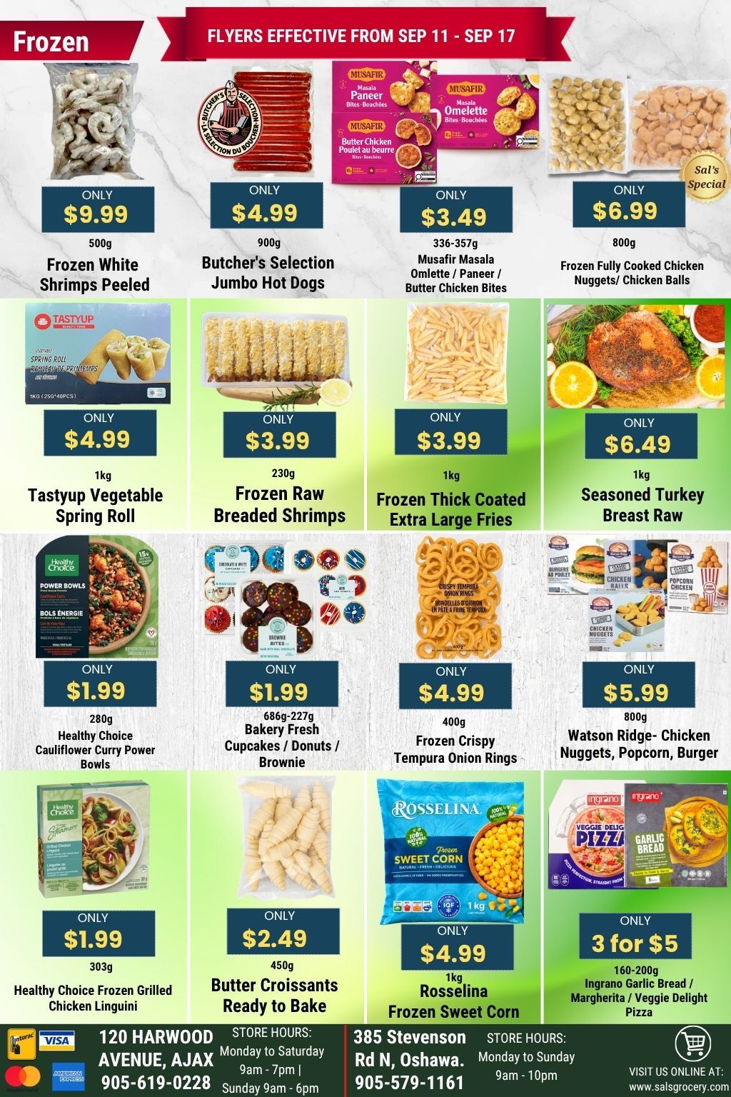 Sal's Grocery Flyer September 11 to 17