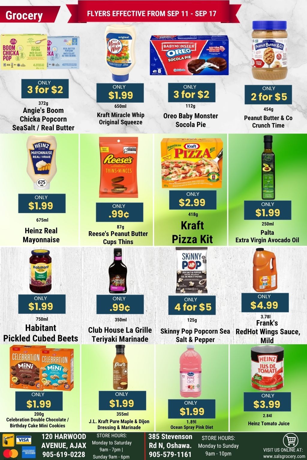 Sal's Grocery Flyer September 11 to 17