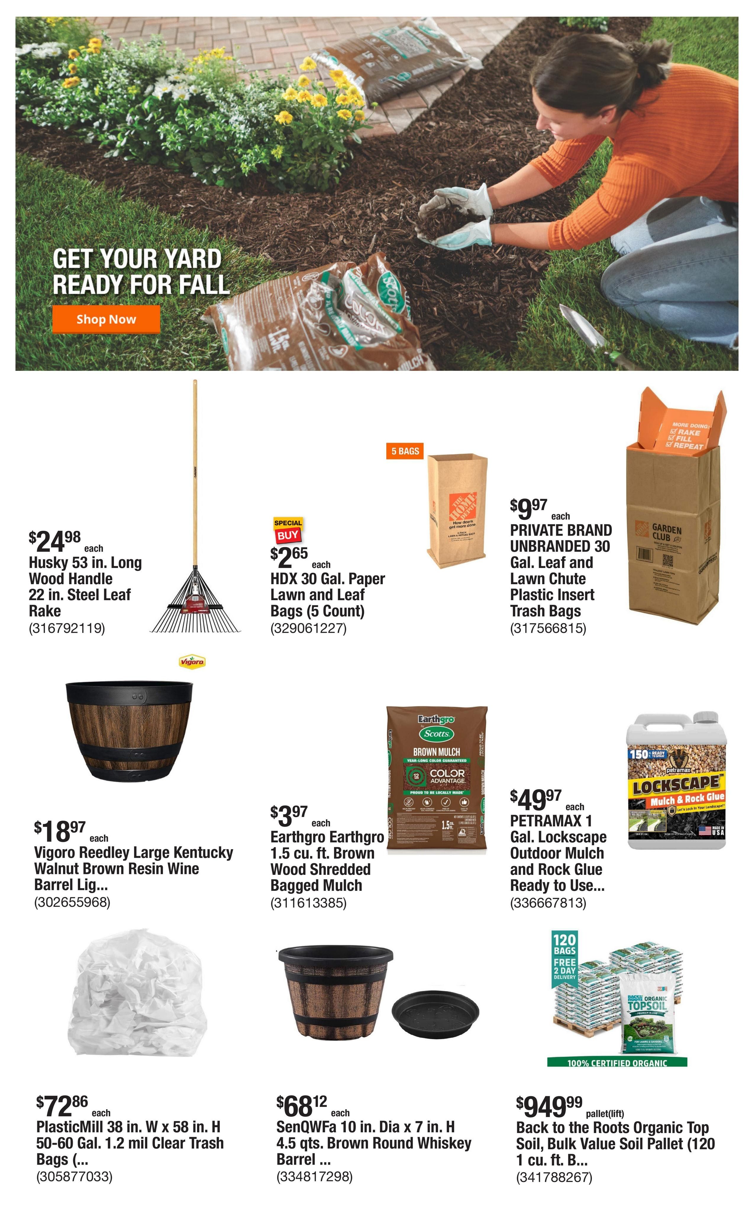 Home Depot (New York Area, NY) Weekly Ad September 10 - 17, 2026