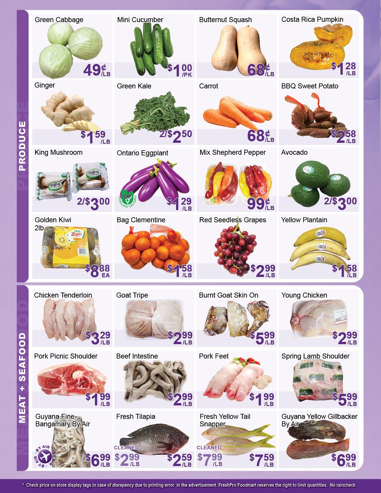 FreshPro Foodmart (Brampton) Flyer September 11 to 17